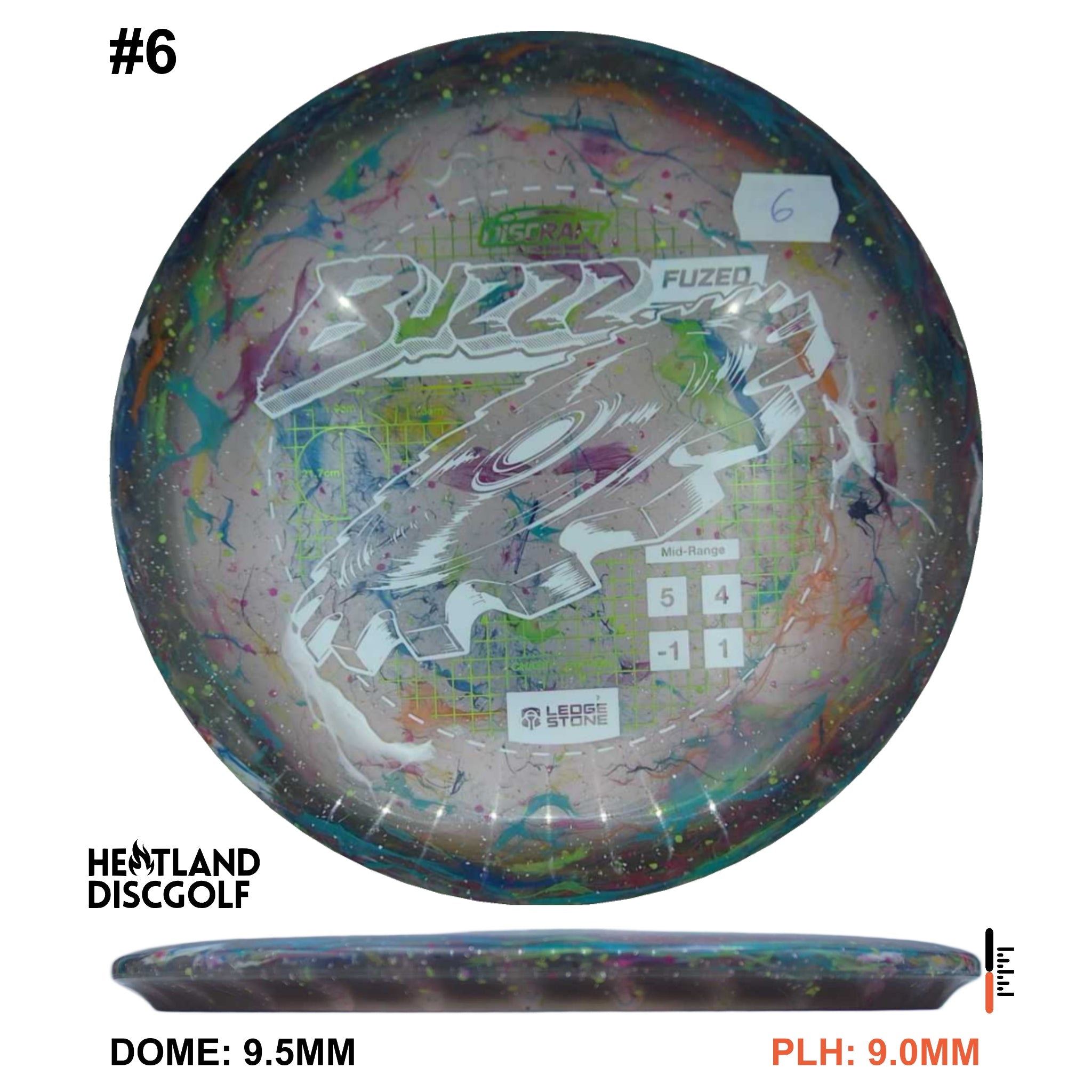 Charity CryZtal FuZed Buzzz w/ Solid ESP Rim - Ledgestone 2026 (Wave 4)