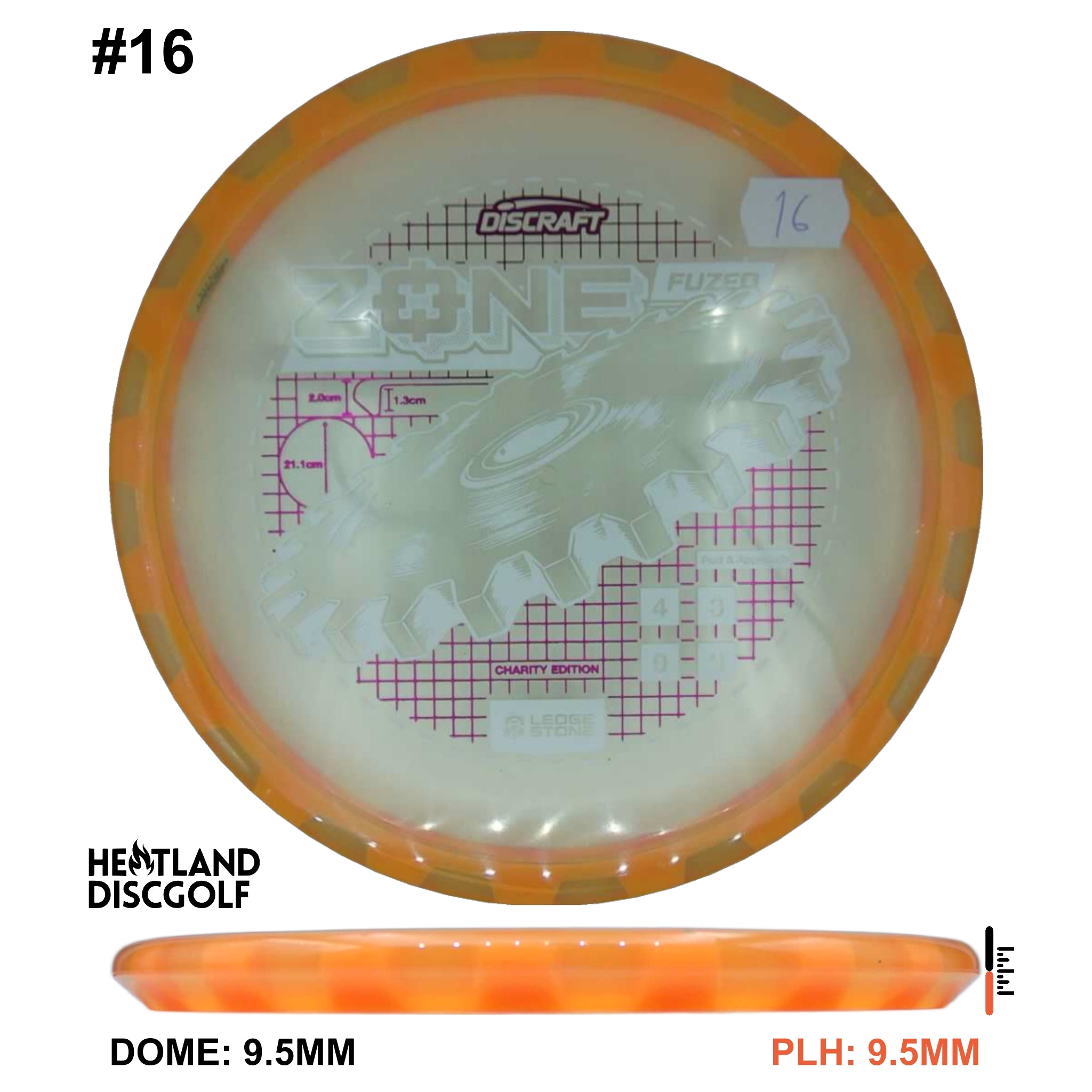 Charity CryZtal FLX FuZed Zone w/ CryZtal FLX Rim - Ledgestone 2026 (Wave 4)