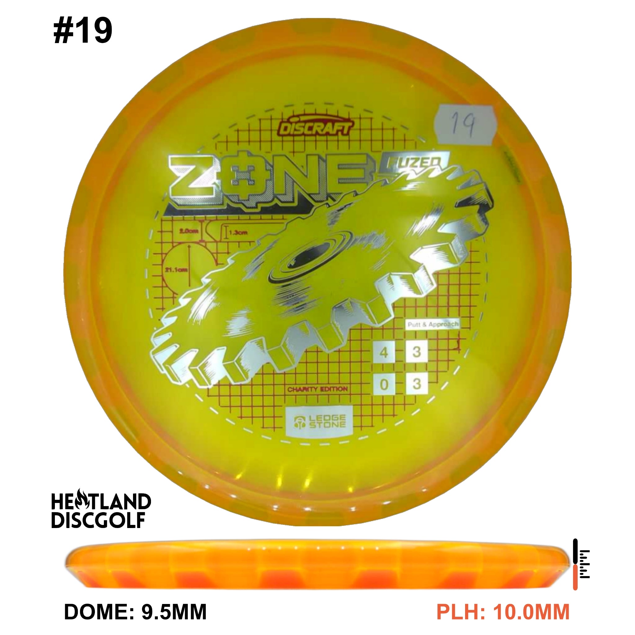 Charity CryZtal FLX FuZed Zone w/ CryZtal FLX Rim - Ledgestone 2026 (Wave 4)
