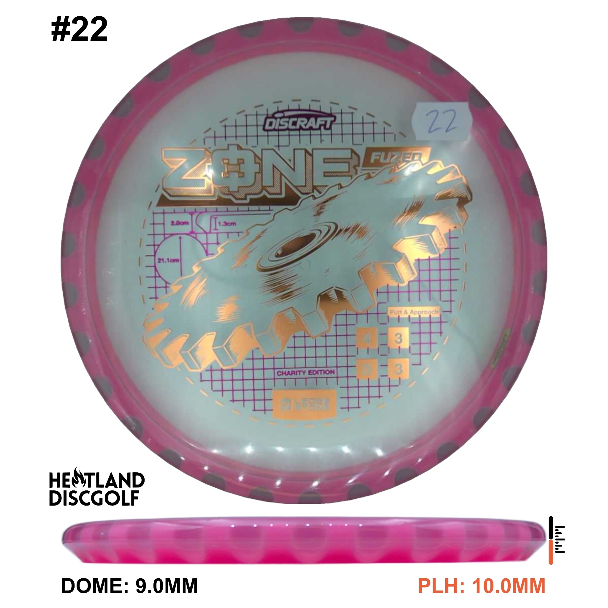 Charity CryZtal FLX FuZed Zone w/ CryZtal FLX Rim - Ledgestone 2026 (Wave 4)