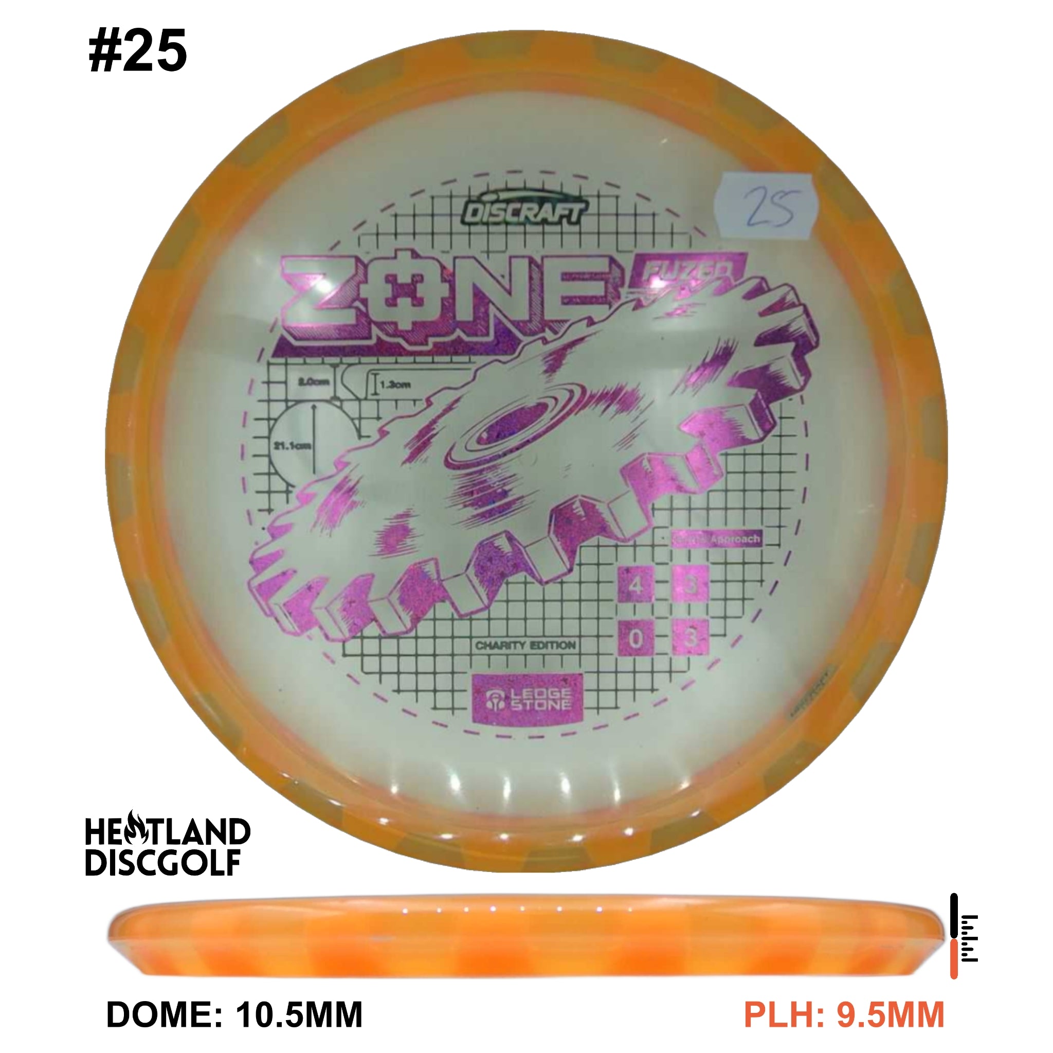 Charity CryZtal FLX FuZed Zone w/ CryZtal FLX Rim - Ledgestone 2026 (Wave 4)