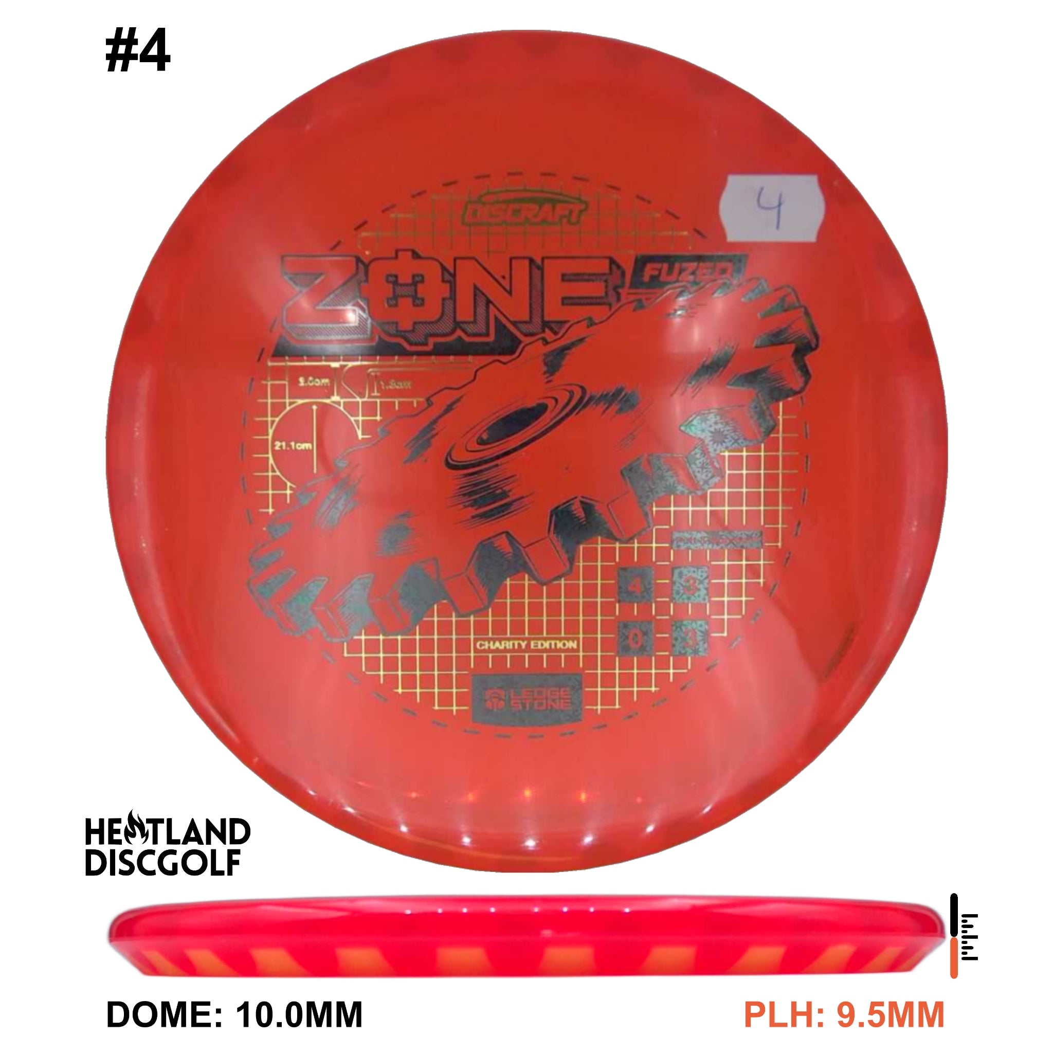 Charity CryZtal FLX FuZed Zone w/ CryZtal FLX Rim - Ledgestone 2026 (Wave 4)