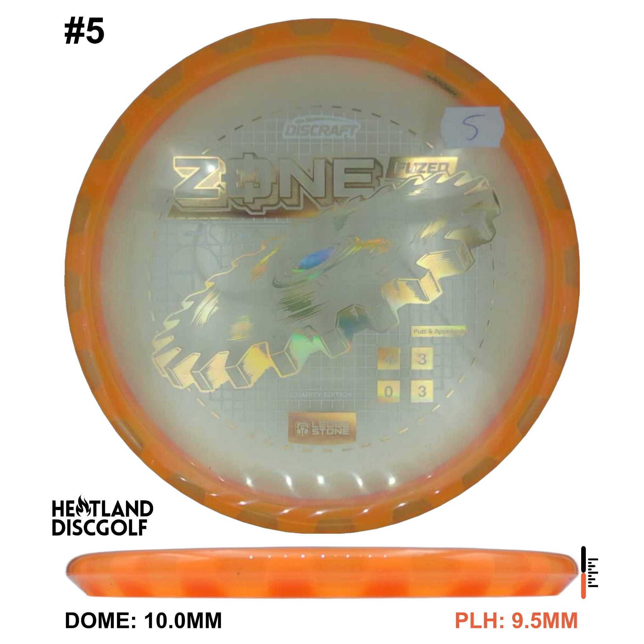 Charity CryZtal FLX FuZed Zone w/ CryZtal FLX Rim - Ledgestone 2026 (Wave 4)