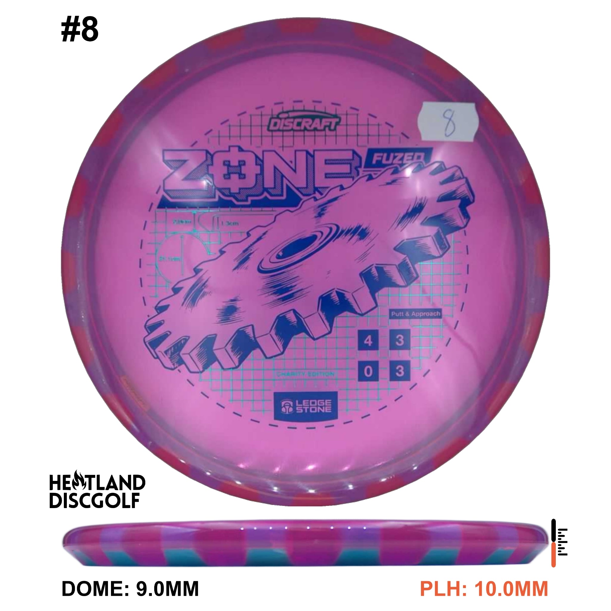 Charity CryZtal FLX FuZed Zone w/ CryZtal FLX Rim - Ledgestone 2026 (Wave 4)