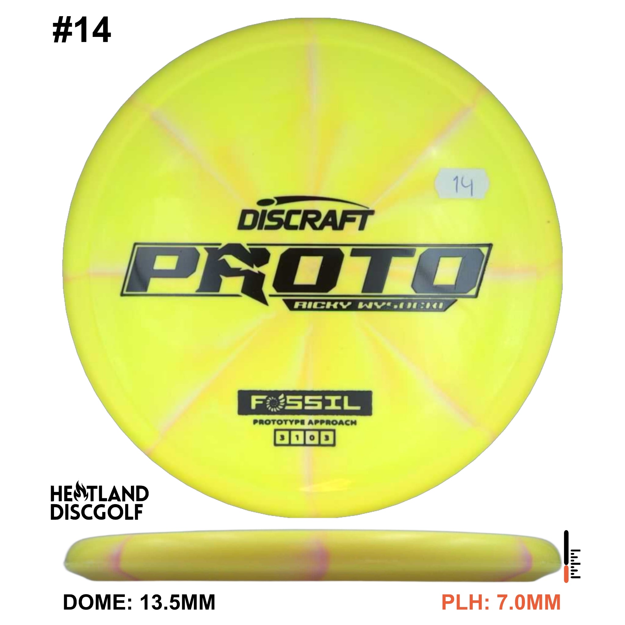 CT Swirl Fossil - Ricky Wysocki Prototype