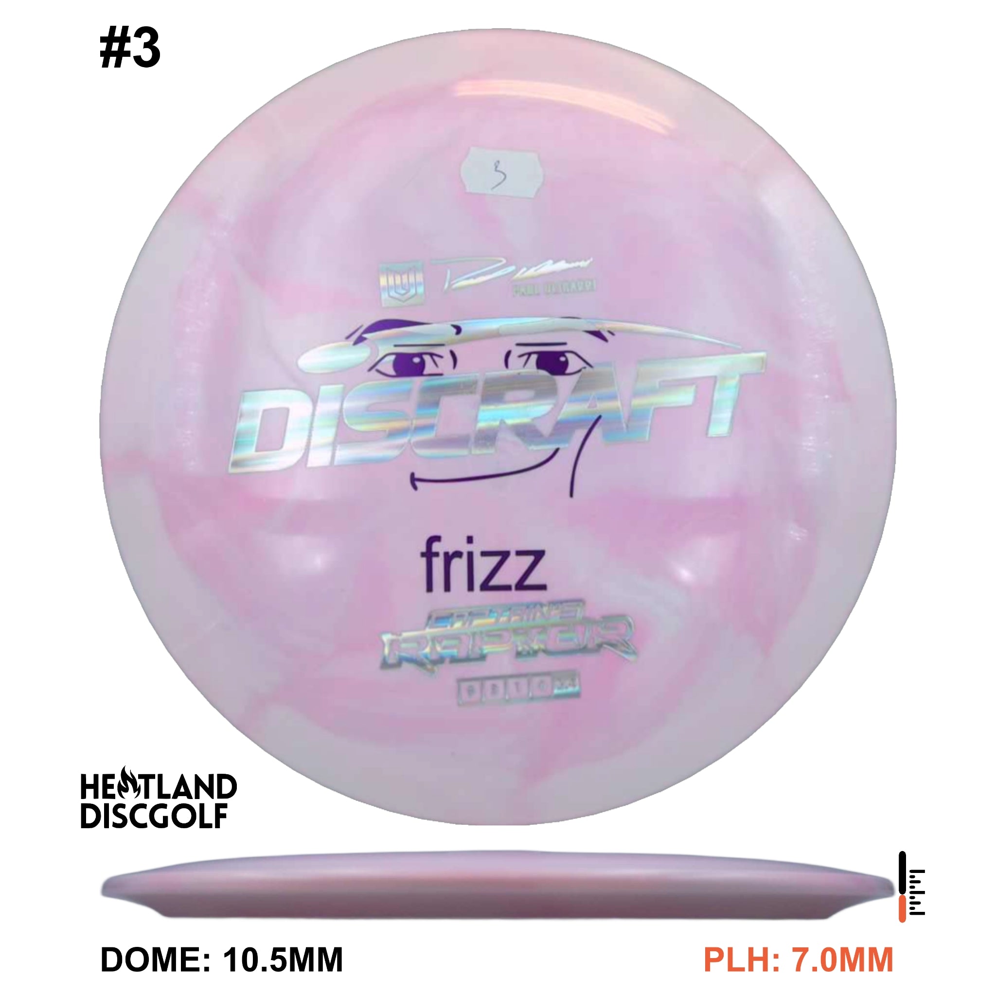 ESP Swirl Captain's Raptor - 2023 Run Overstamped