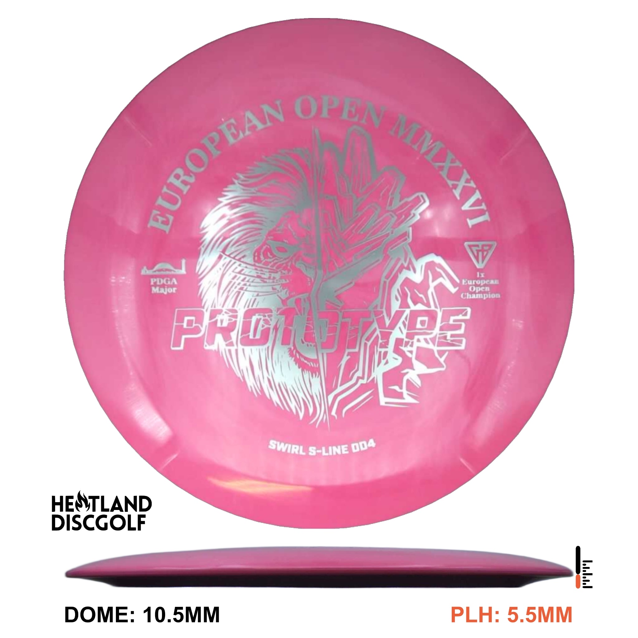 S-Line Swirl DD4 - European Open 2026 Fundraiser