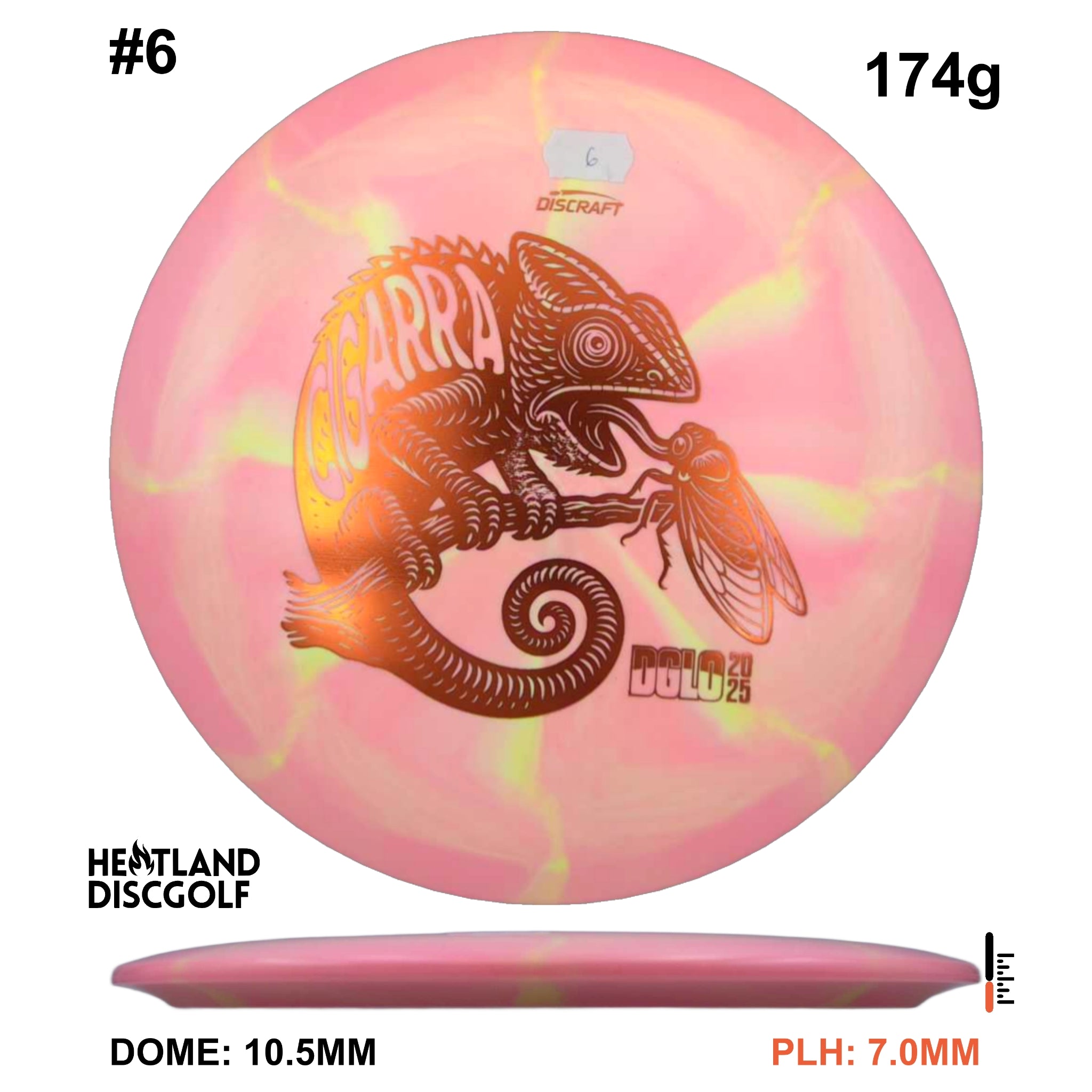 ESP Swirl Colorshift Cigarra - DGLO 2025