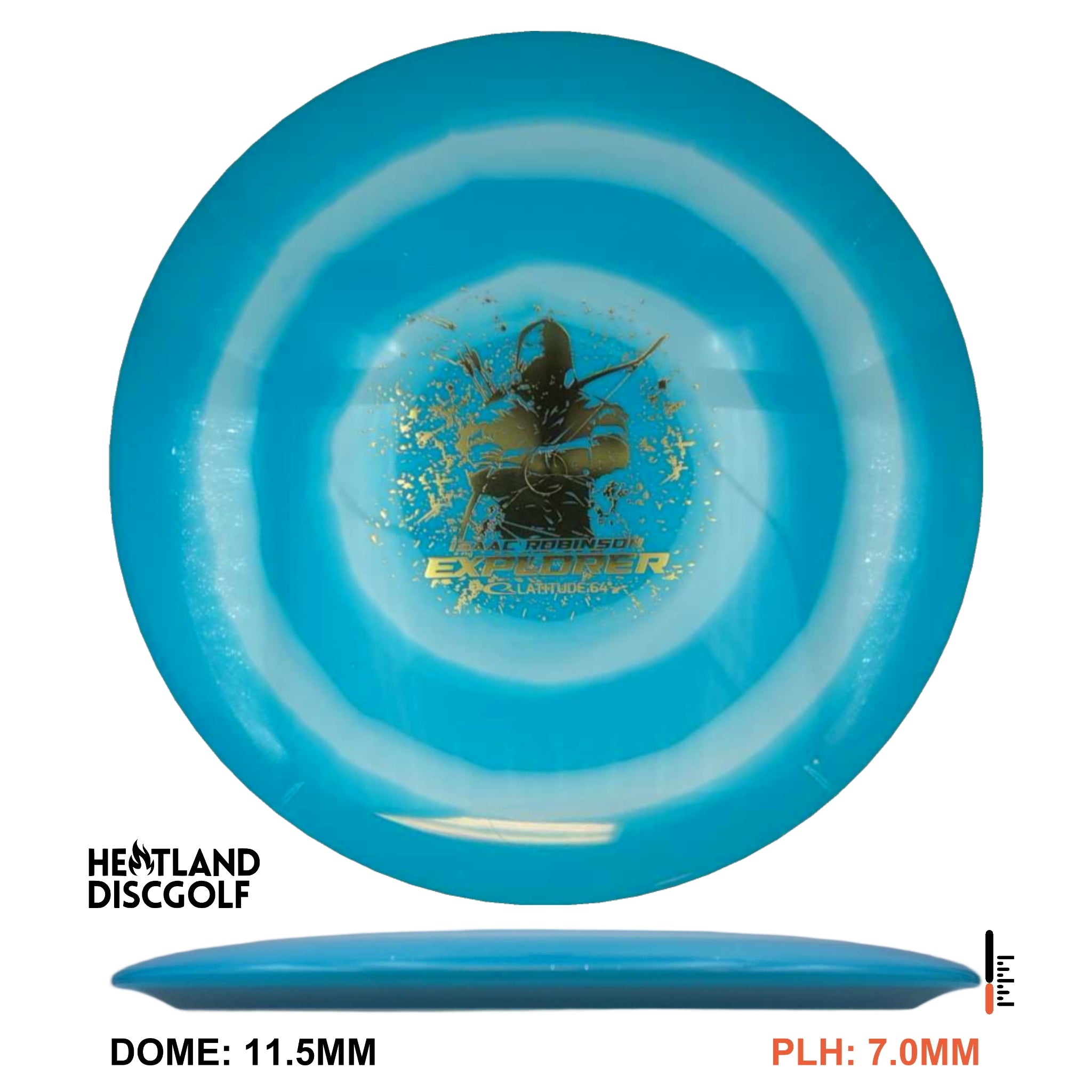 Gold Bullseye Explorer - Isaac Robinson