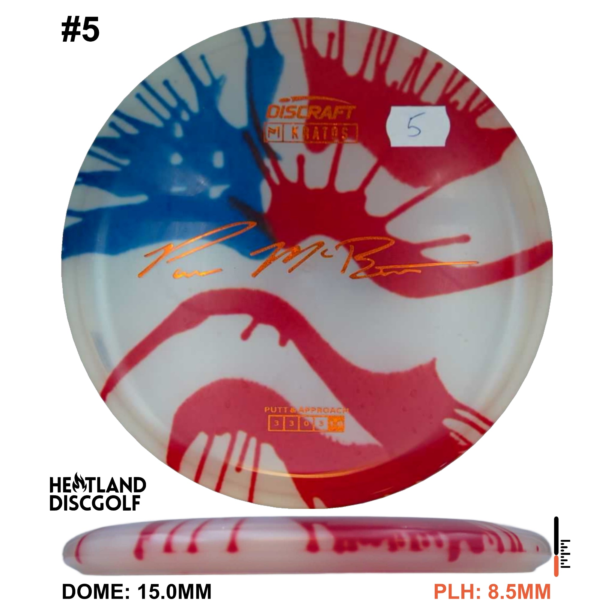 Z Fly Dye Kratos - Paul McBeth