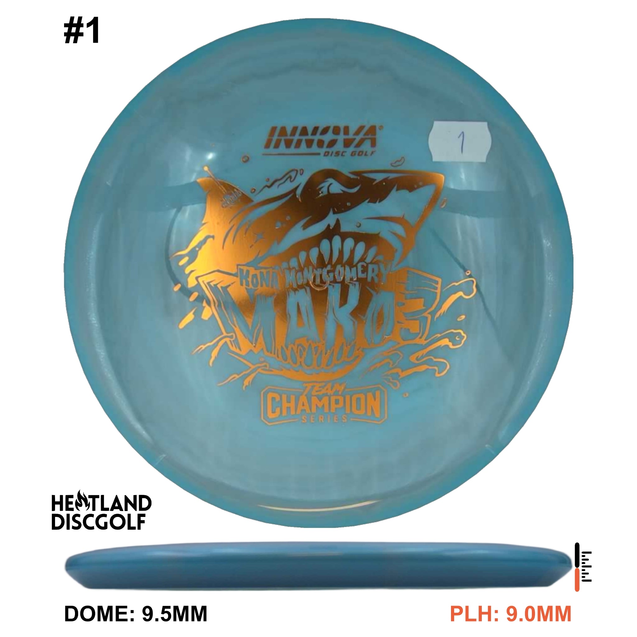 Swirly Star Mako3 - Kona Montgomery Tour Series 2025