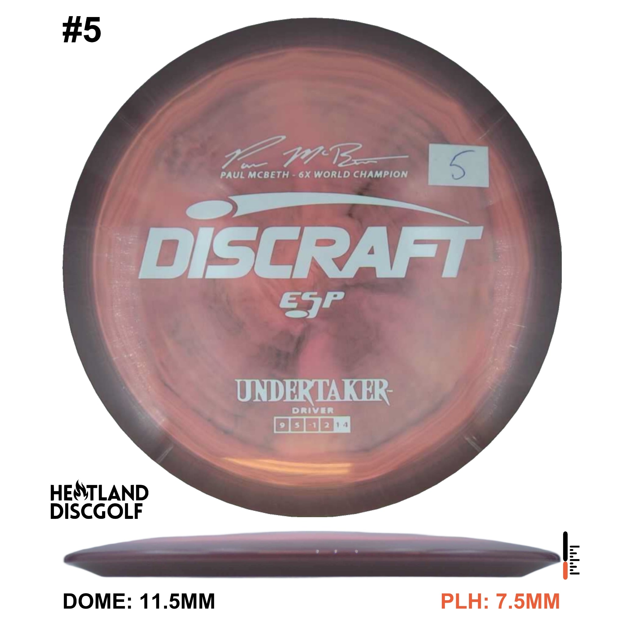 ESP Undertaker - Paul McBeth 6x