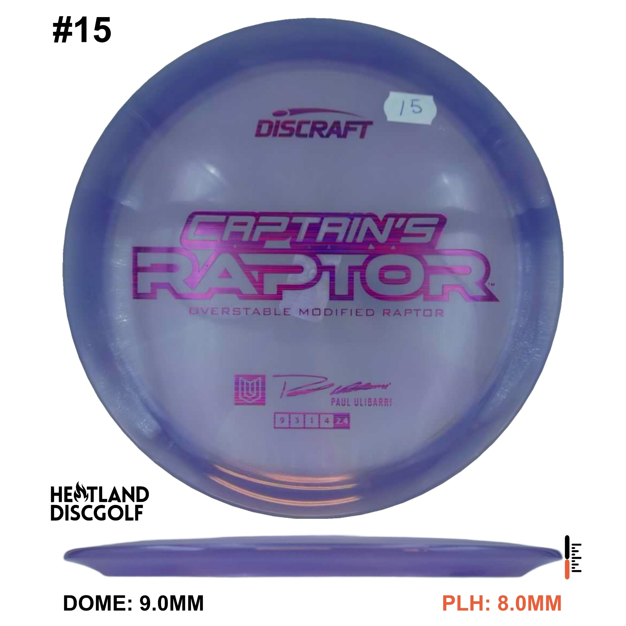 Z Swirl Captain's Raptor - Paul Ulibarri tour series 2025