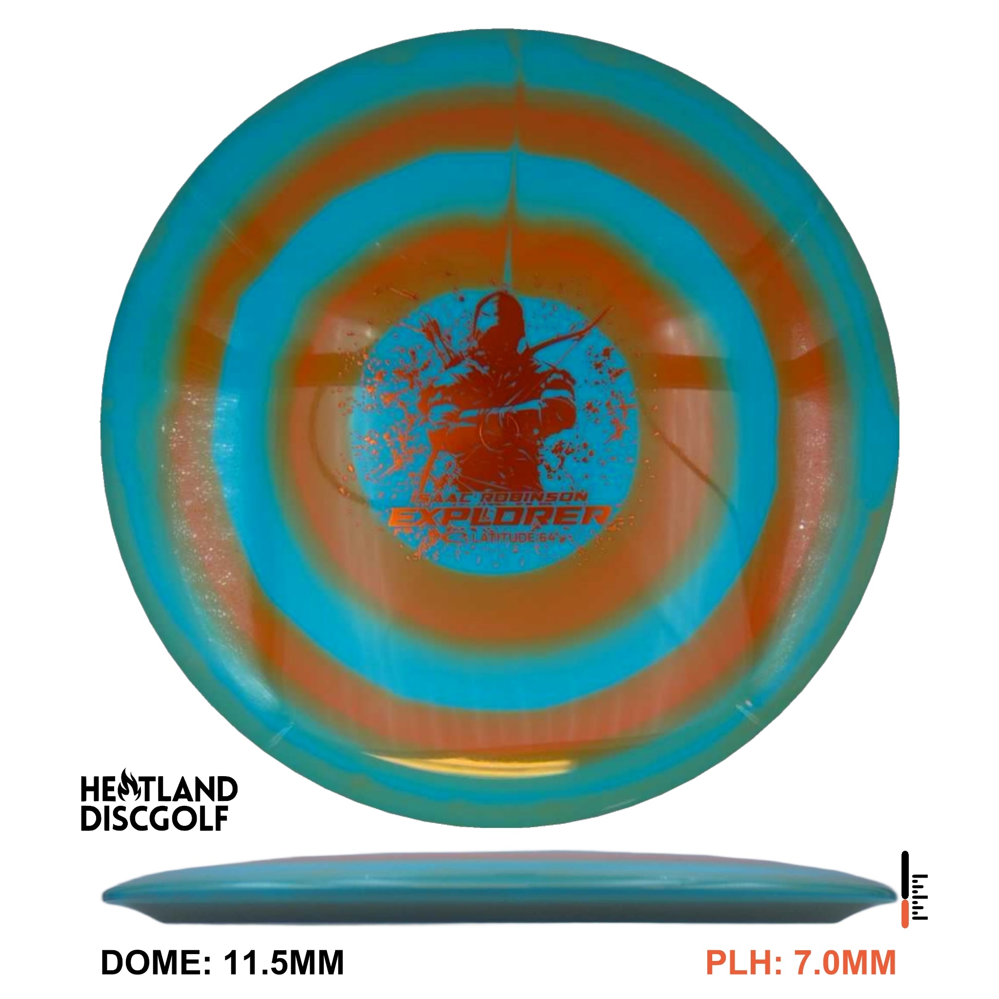 Gold Bullseye Explorer - Isaac Robinson