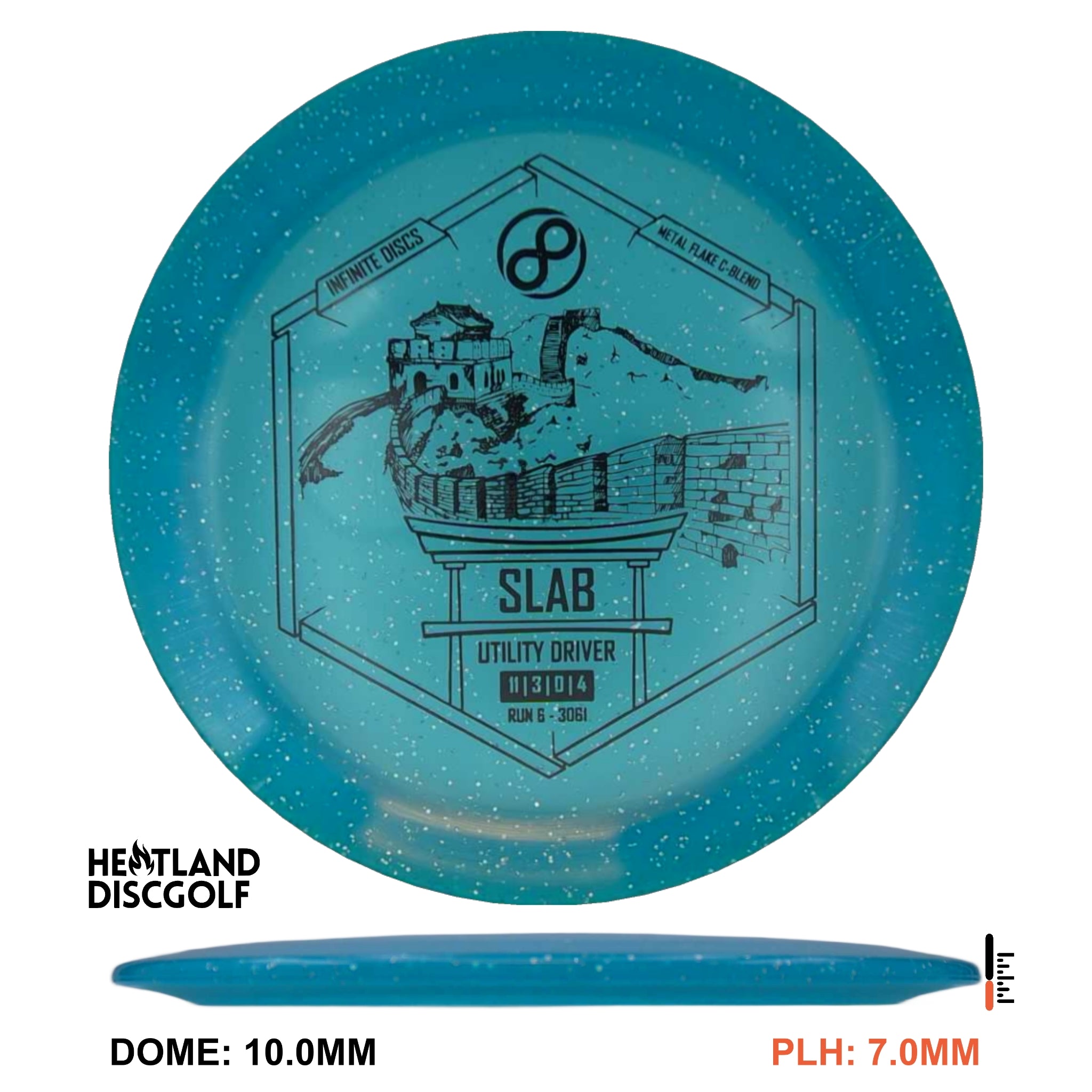 Metal Flake C-Blend Slab