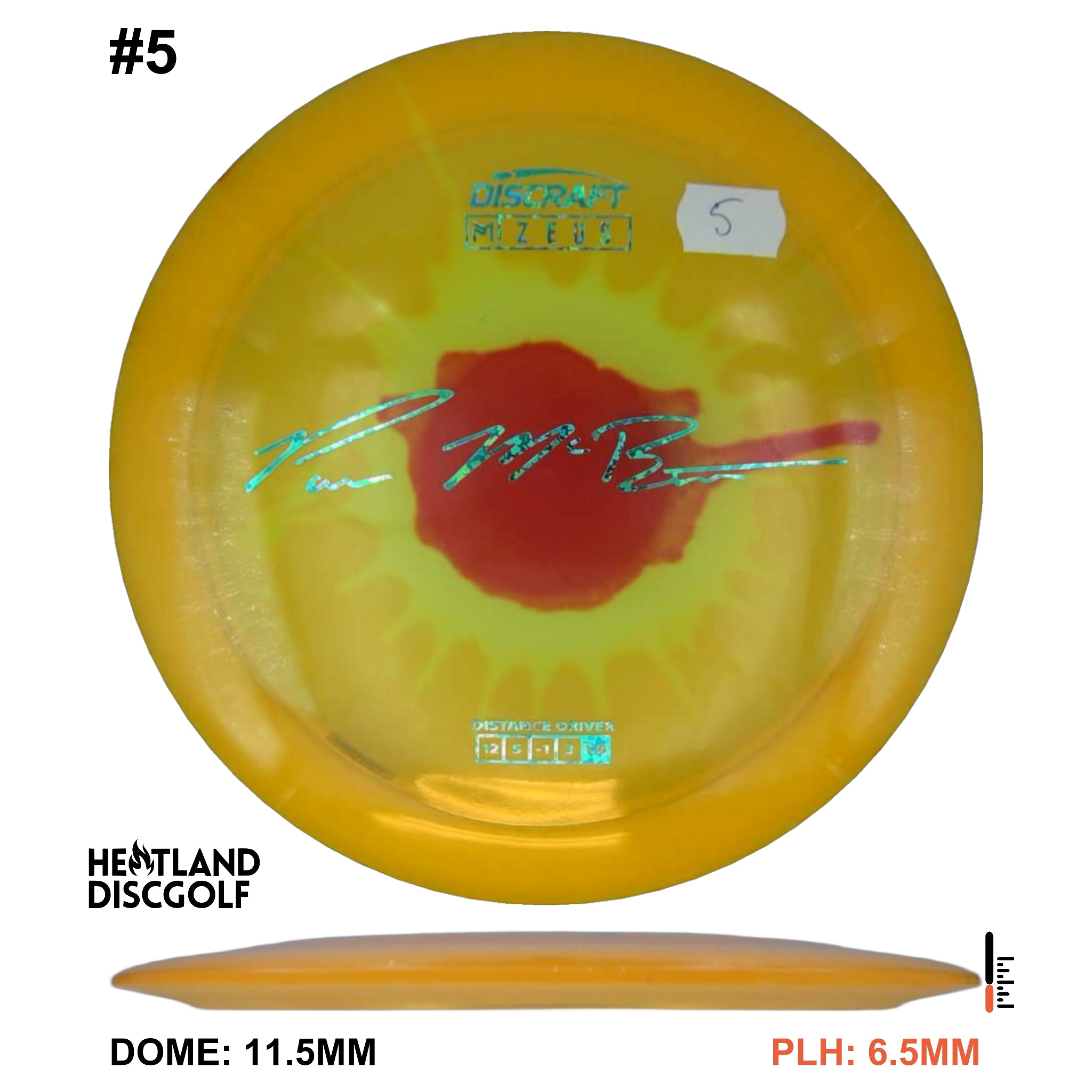 Z Fly Dye Zeus - Paul McBeth