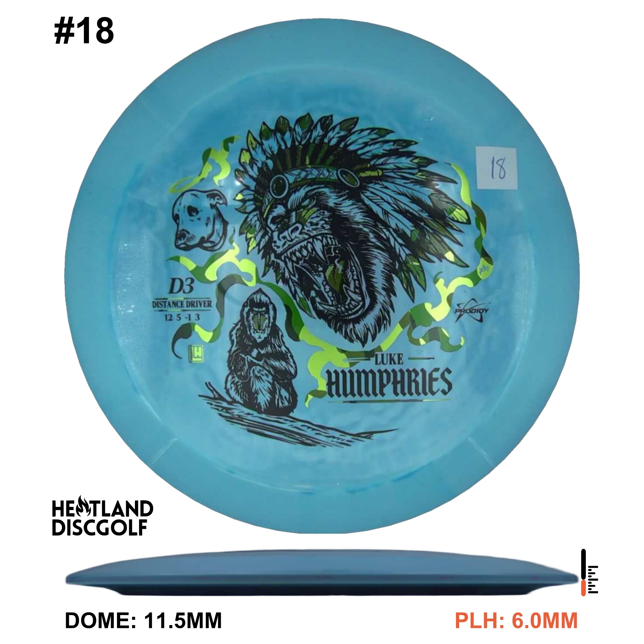 D3 500 Spectrum - Luke Humphries 2026 Signature Series