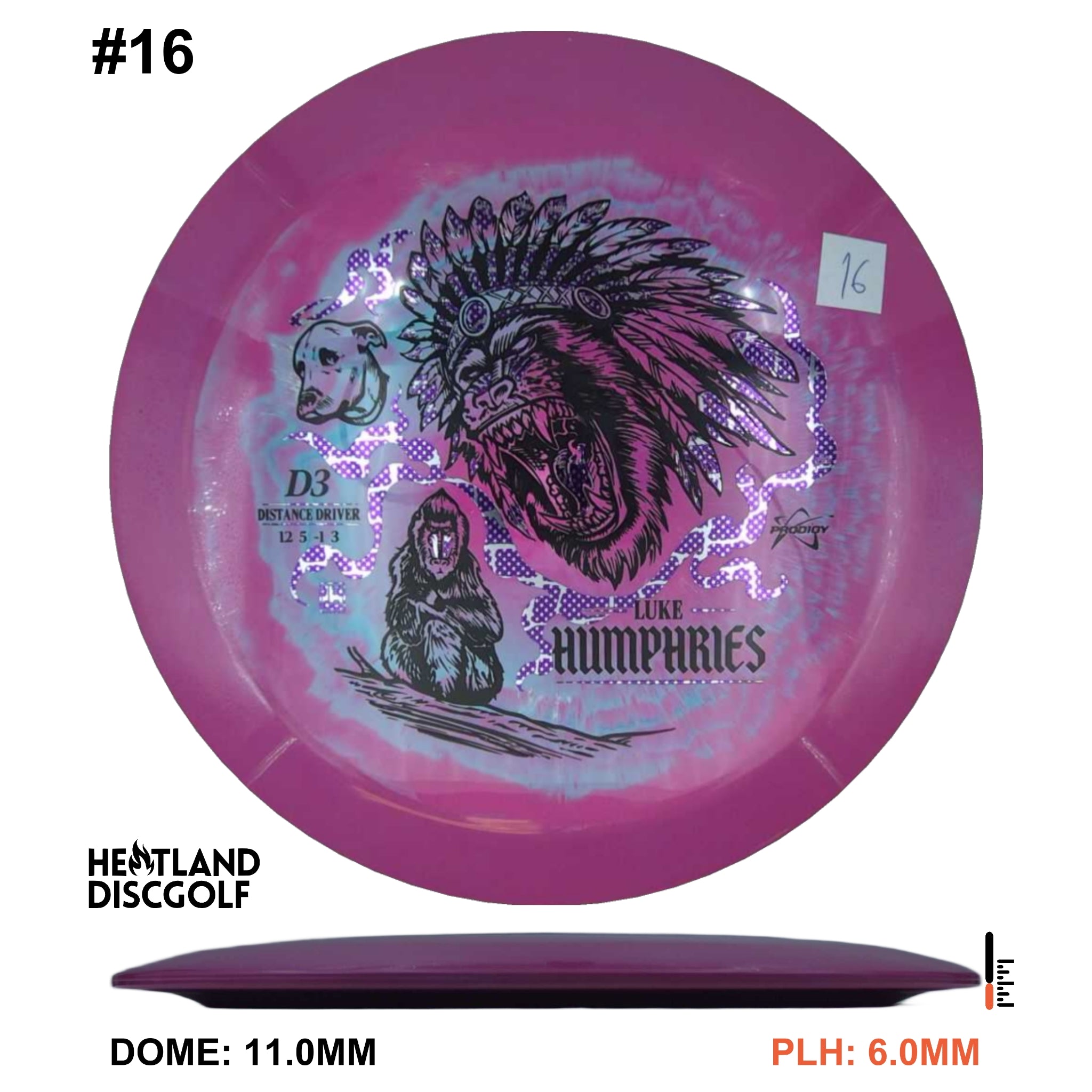 D3 500 Spectrum - Luke Humphries 2026 Signature Series