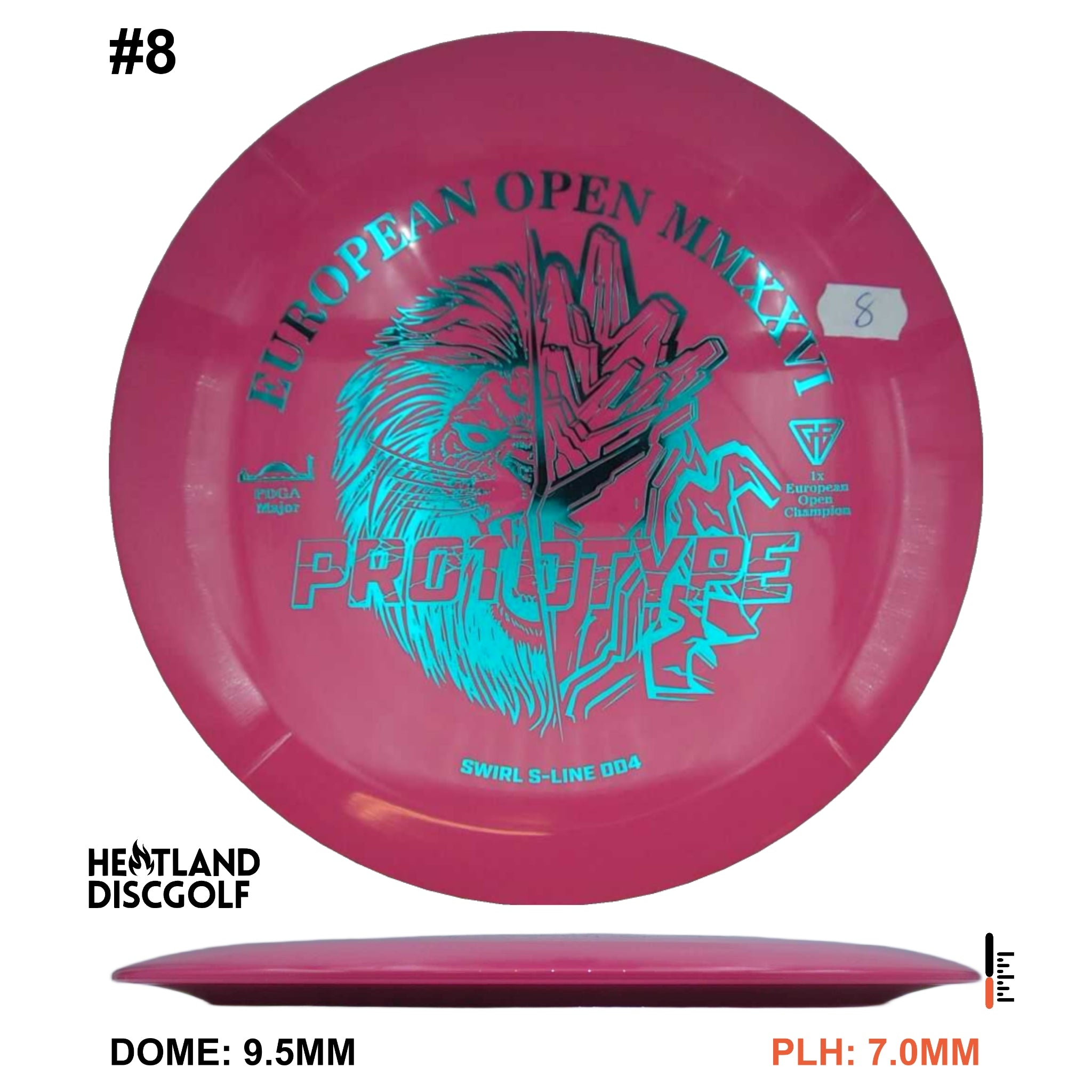 S-Line Swirl DD4 - European Open 2026 Fundraiser