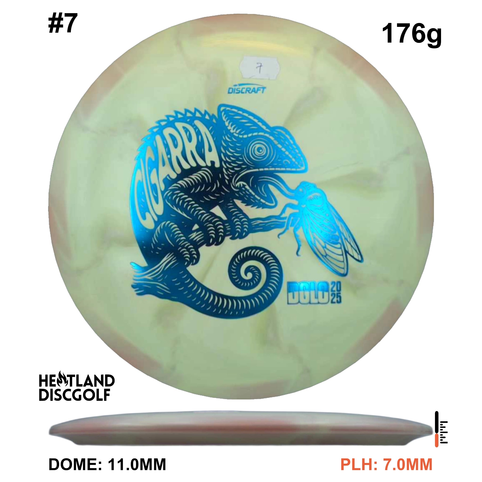 ESP Swirl Colorshift Cigarra - DGLO 2025