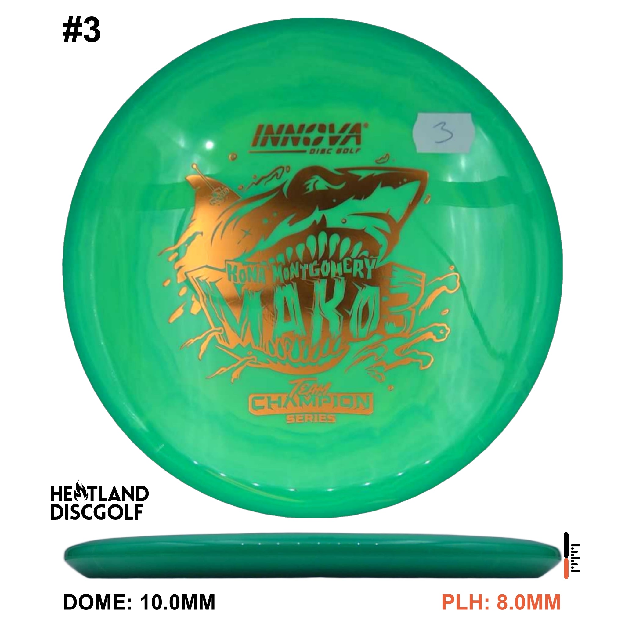 Swirly Star Mako3 - Kona Montgomery Tour Series 2025