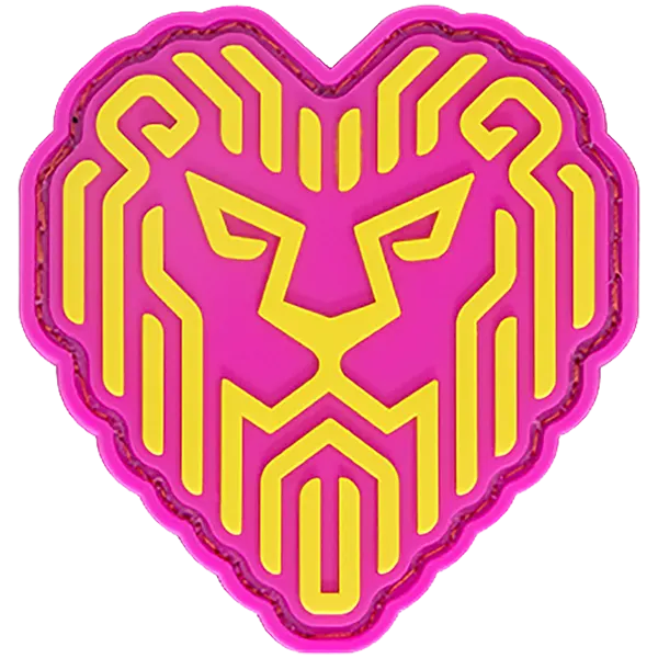 Koling Lionheart PVC Patch