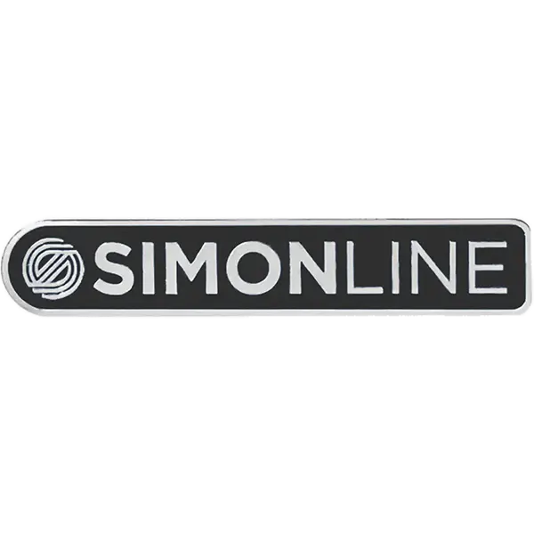 Metal Pin - Simon Line