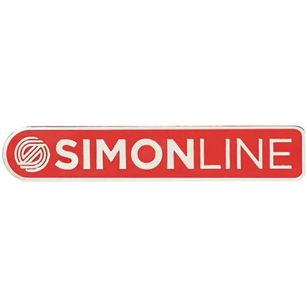 Metal Pin - Simon Line