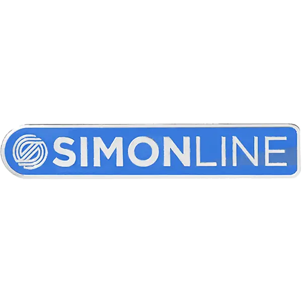 Metal Pin - Simon Line