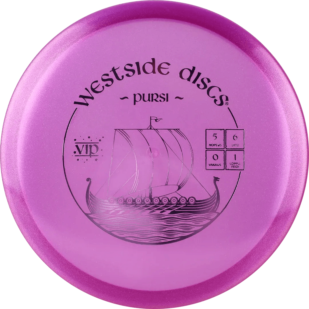 VIP Glimmer Pursi - Finnish Stamp (Warship)