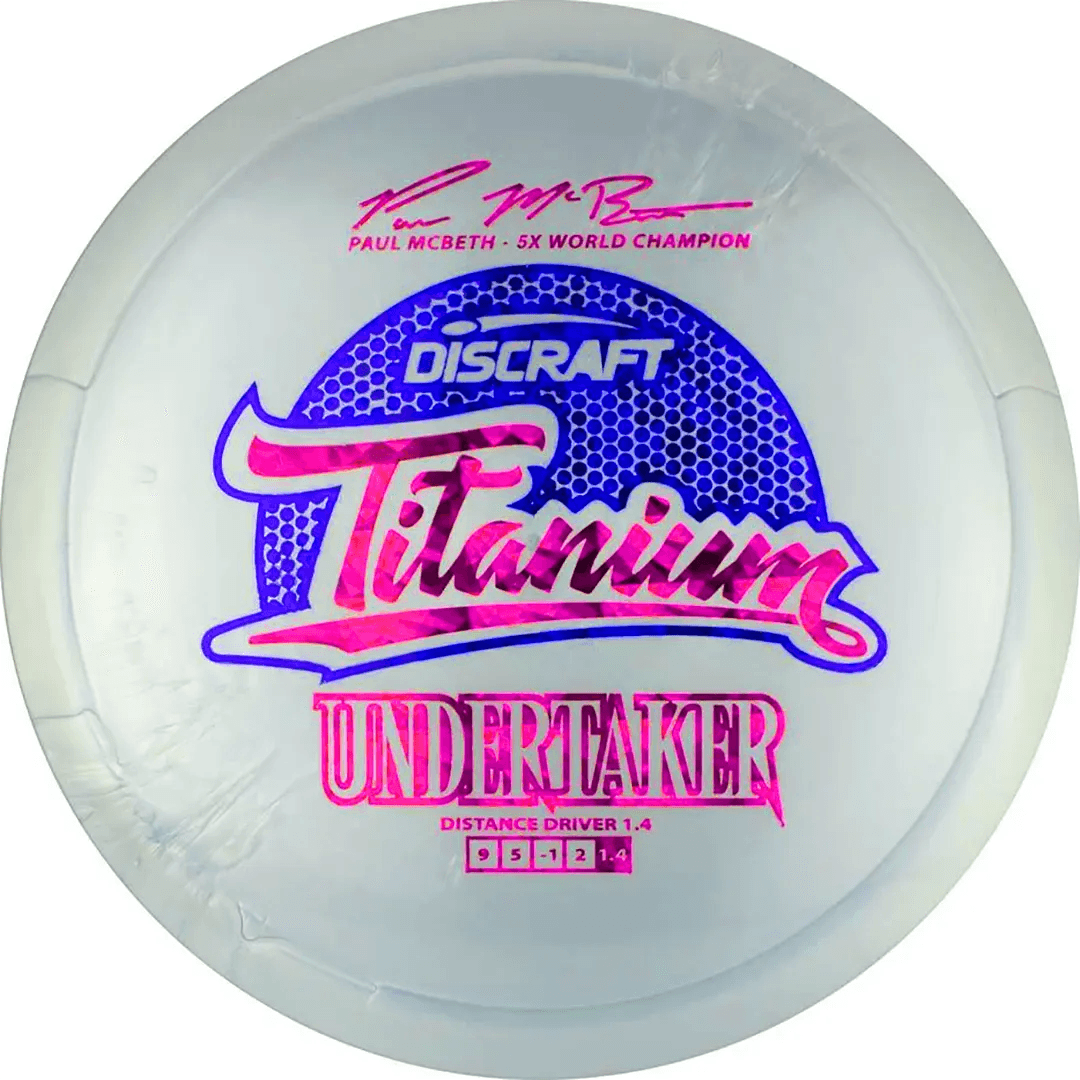 Ti Undertaker Paul McBeth 5X
