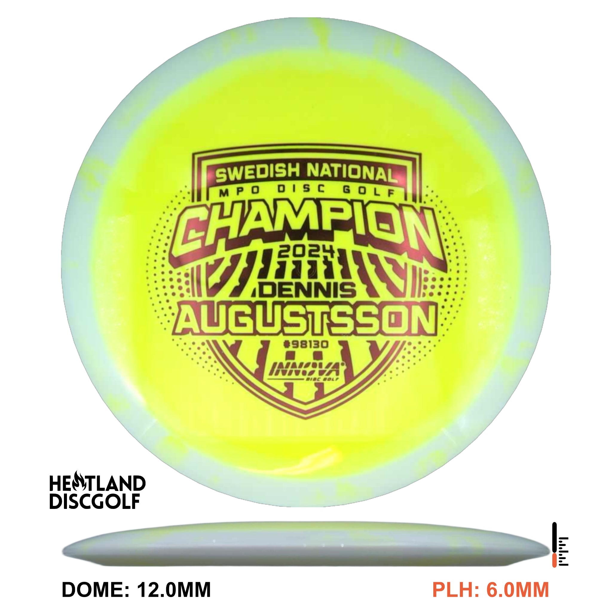 Halo Star Sidewinder - Dennis Augustsson 2024 Swedish Champion