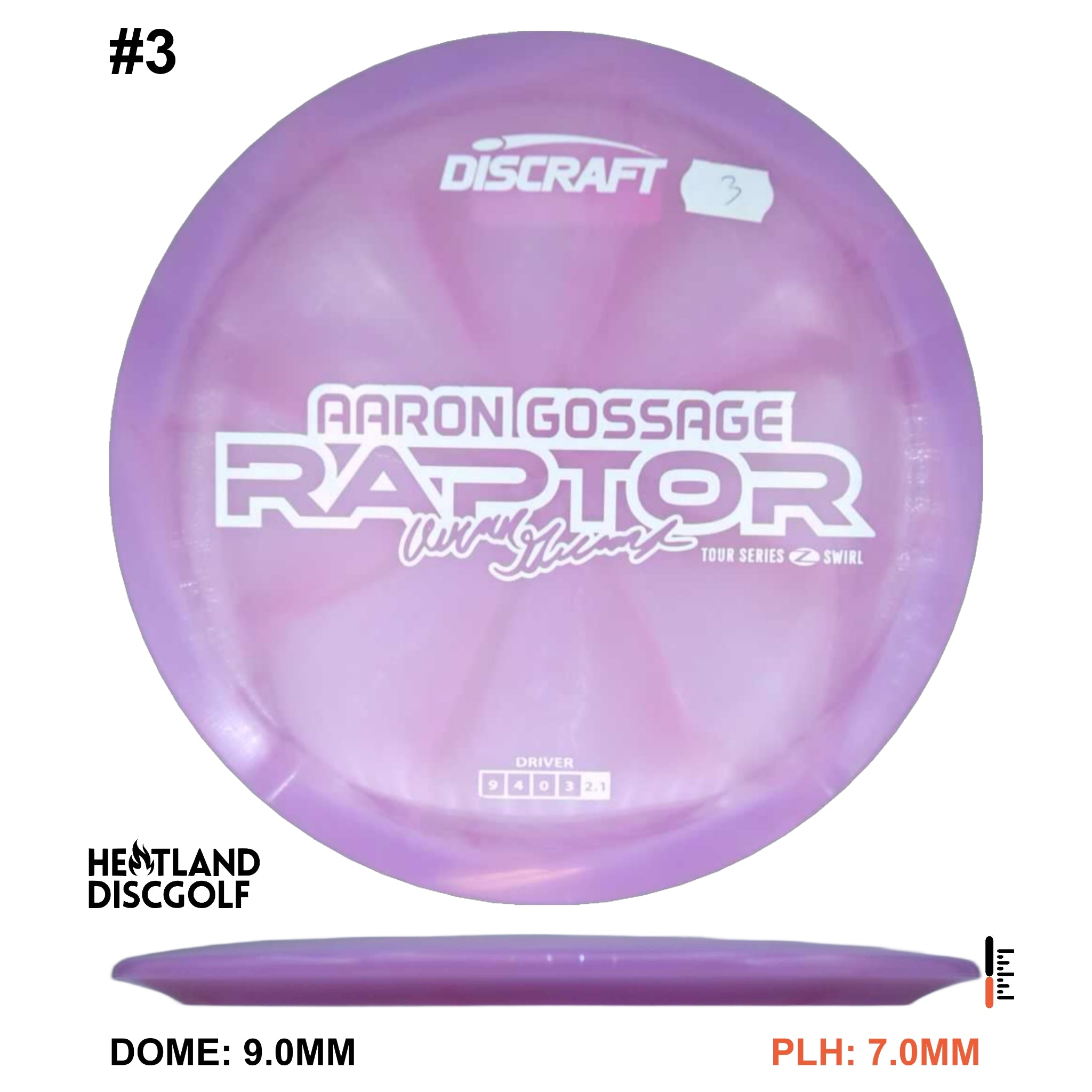 Z Swirl Raptor - Aaron Gossage Tour Series 2025