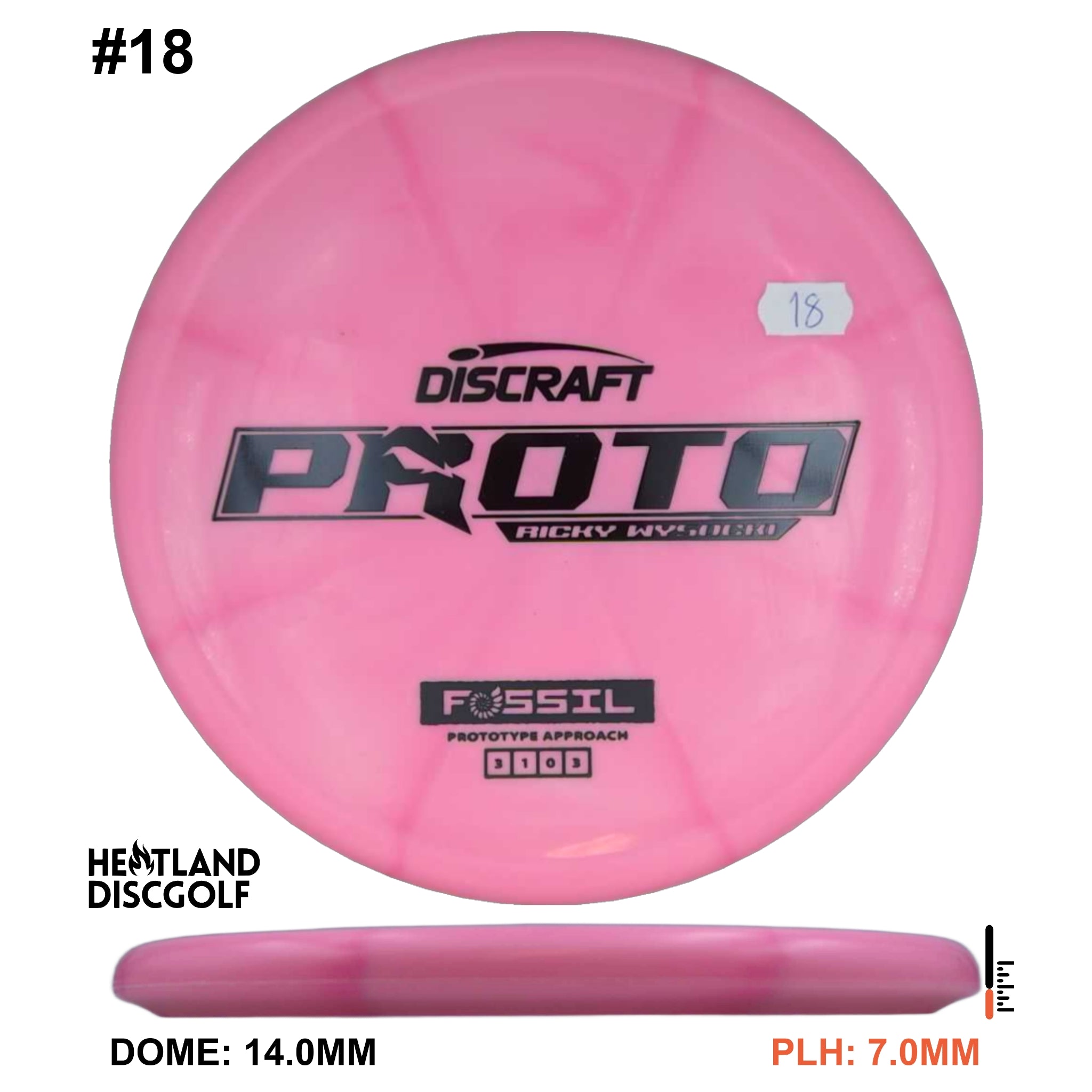 CT Swirl Fossil - Ricky Wysocki Prototype