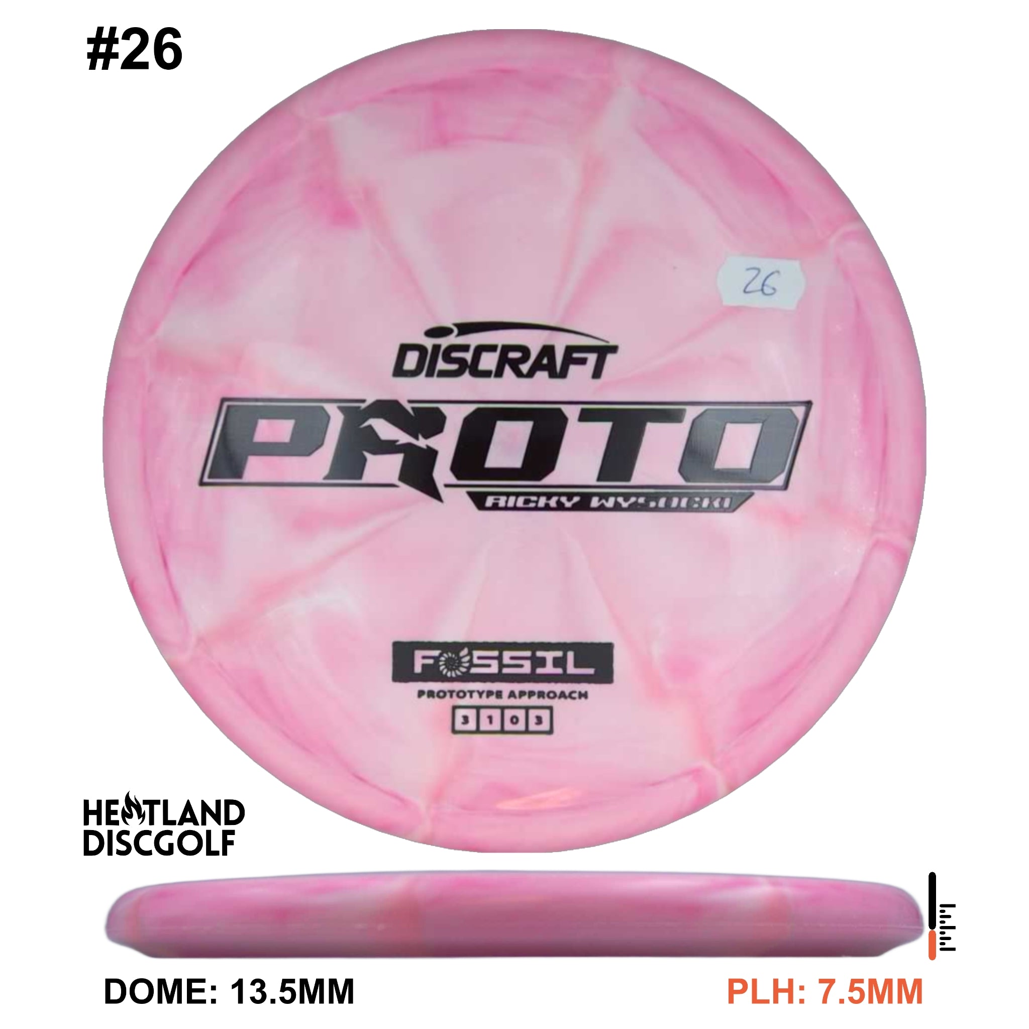 CT Swirl Fossil - Ricky Wysocki Prototype