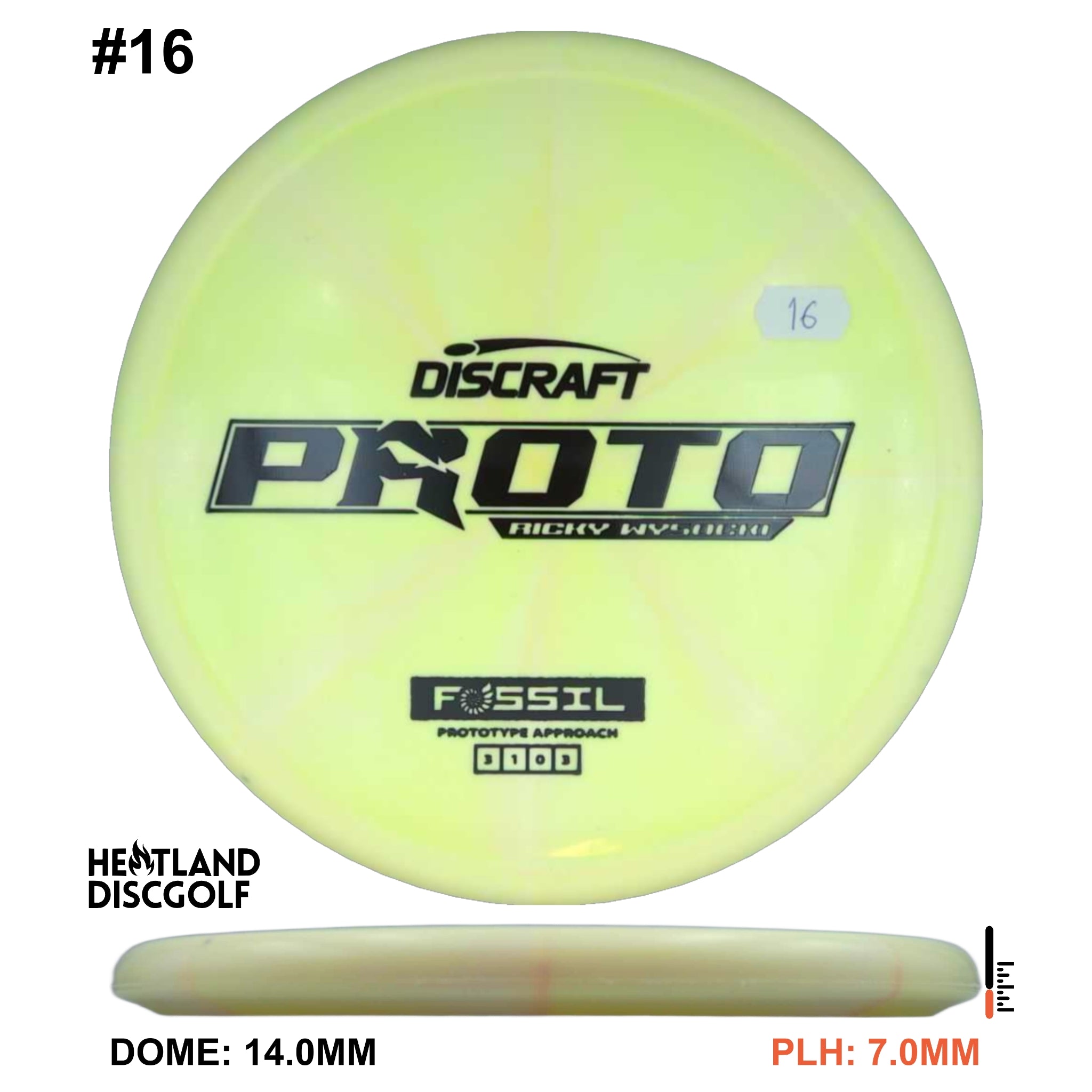 CT Swirl Fossil - Ricky Wysocki Prototype