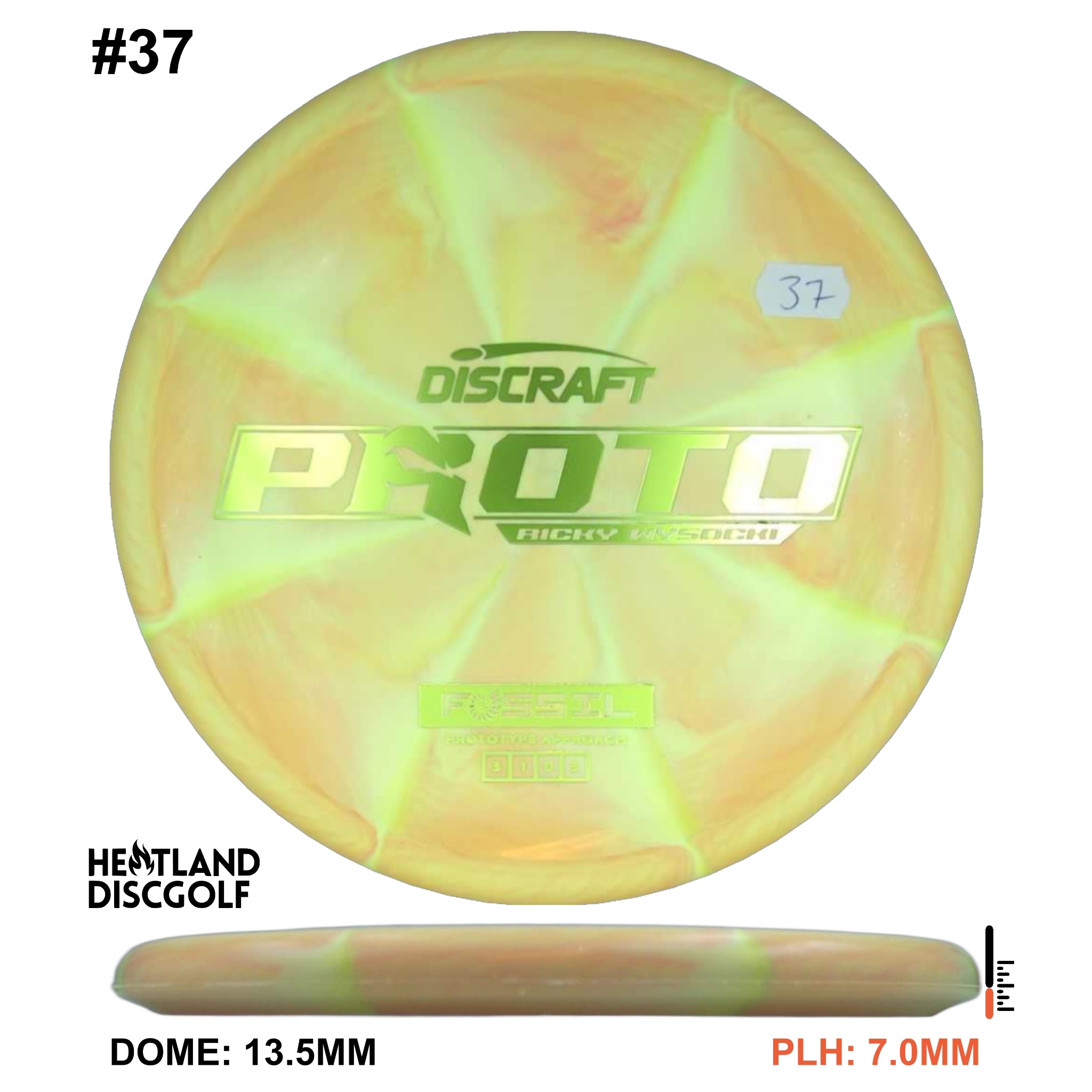 CT Swirl Fossil - Ricky Wysocki Prototype