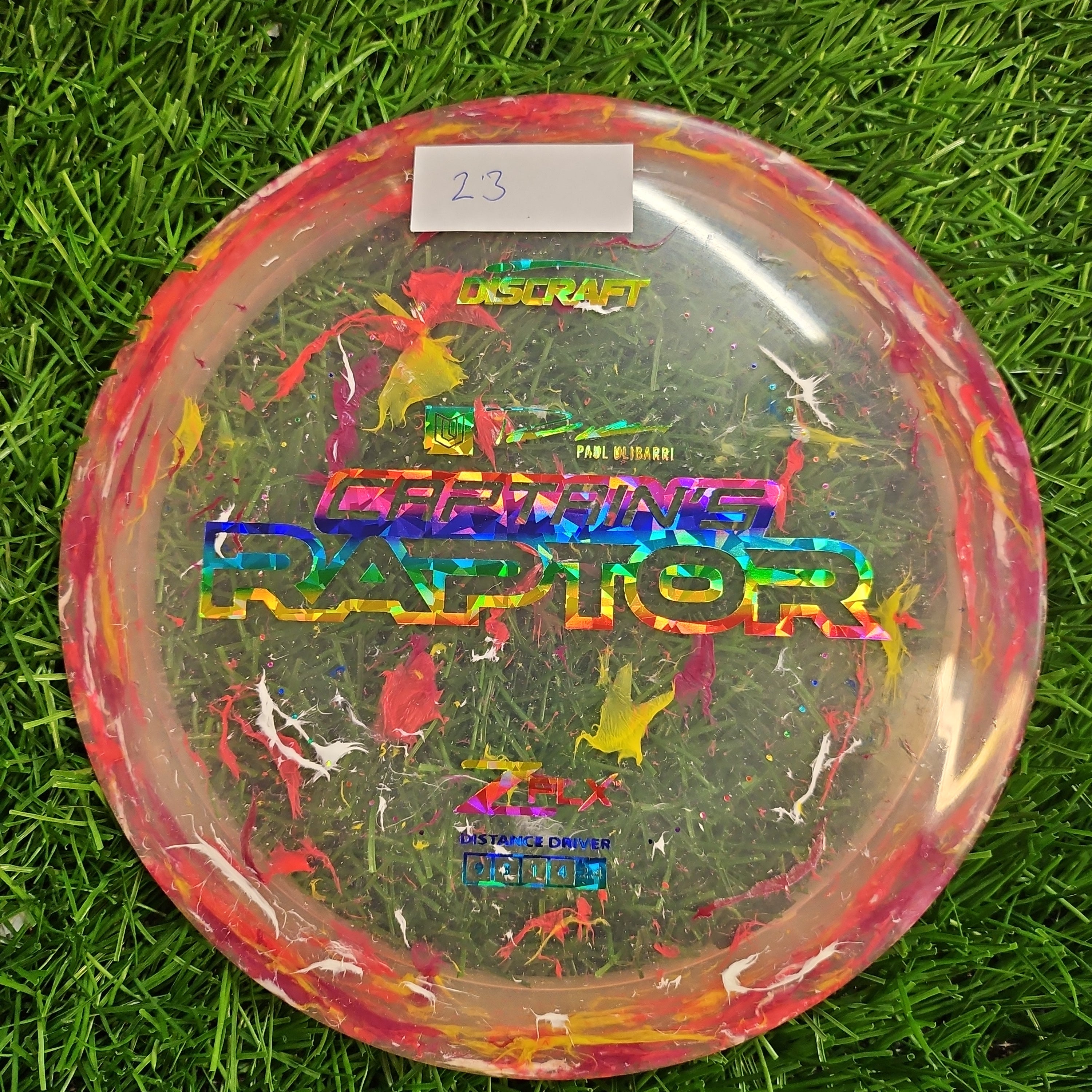 Jawbreaker Z FLX Captain's Raptor Paul Ulibarri 2023