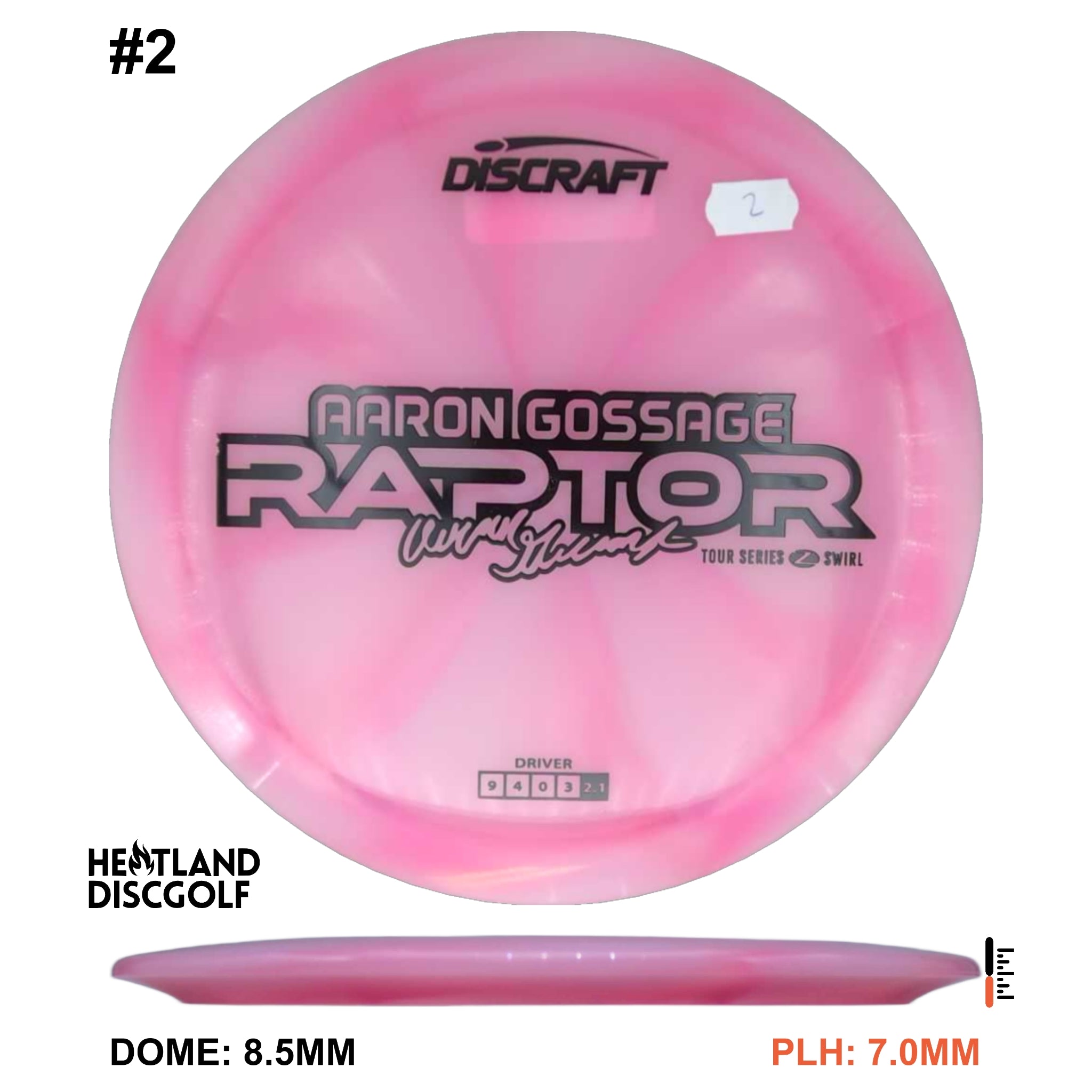 Z Swirl Raptor - Aaron Gossage Tour Series 2025