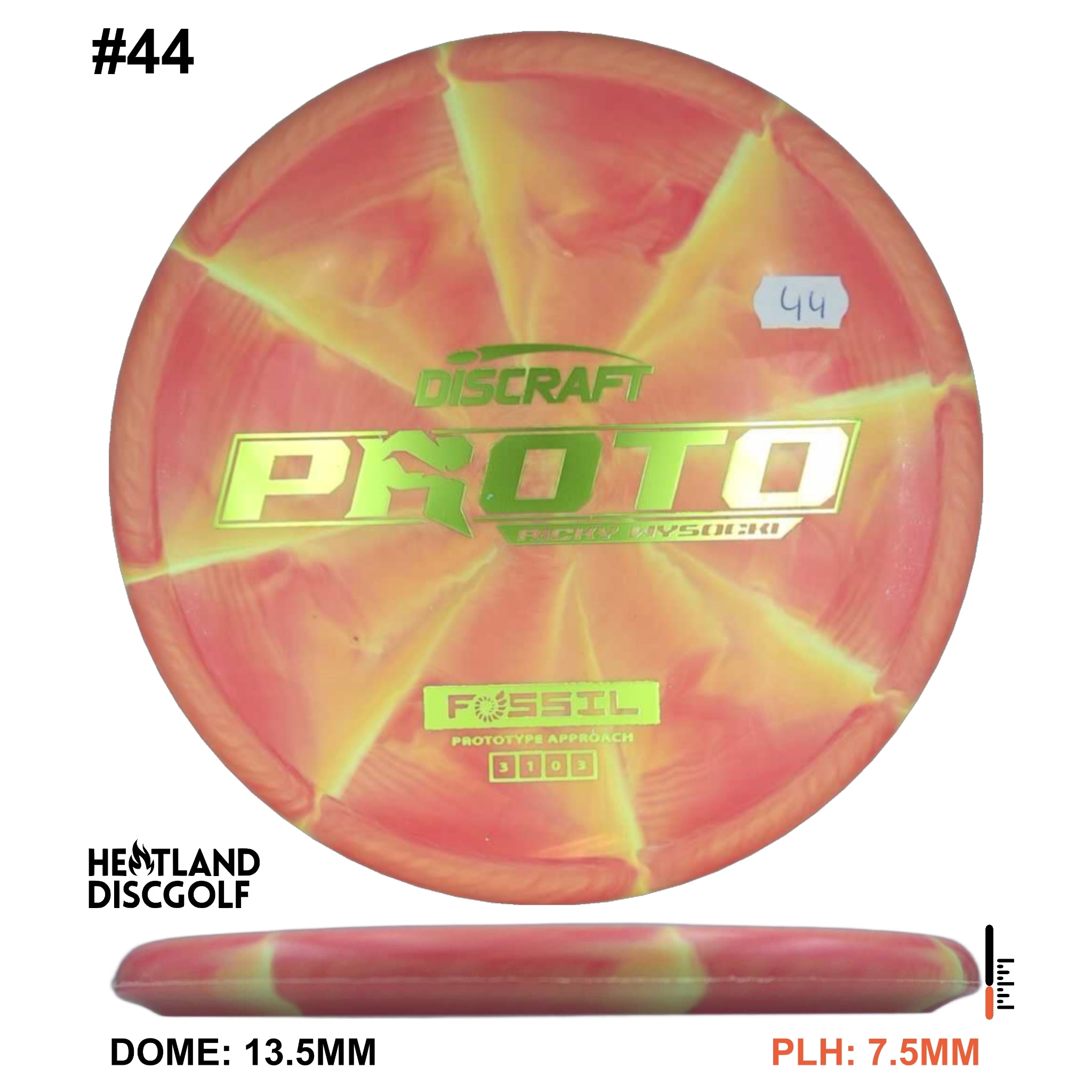 CT Swirl Fossil - Ricky Wysocki Prototype