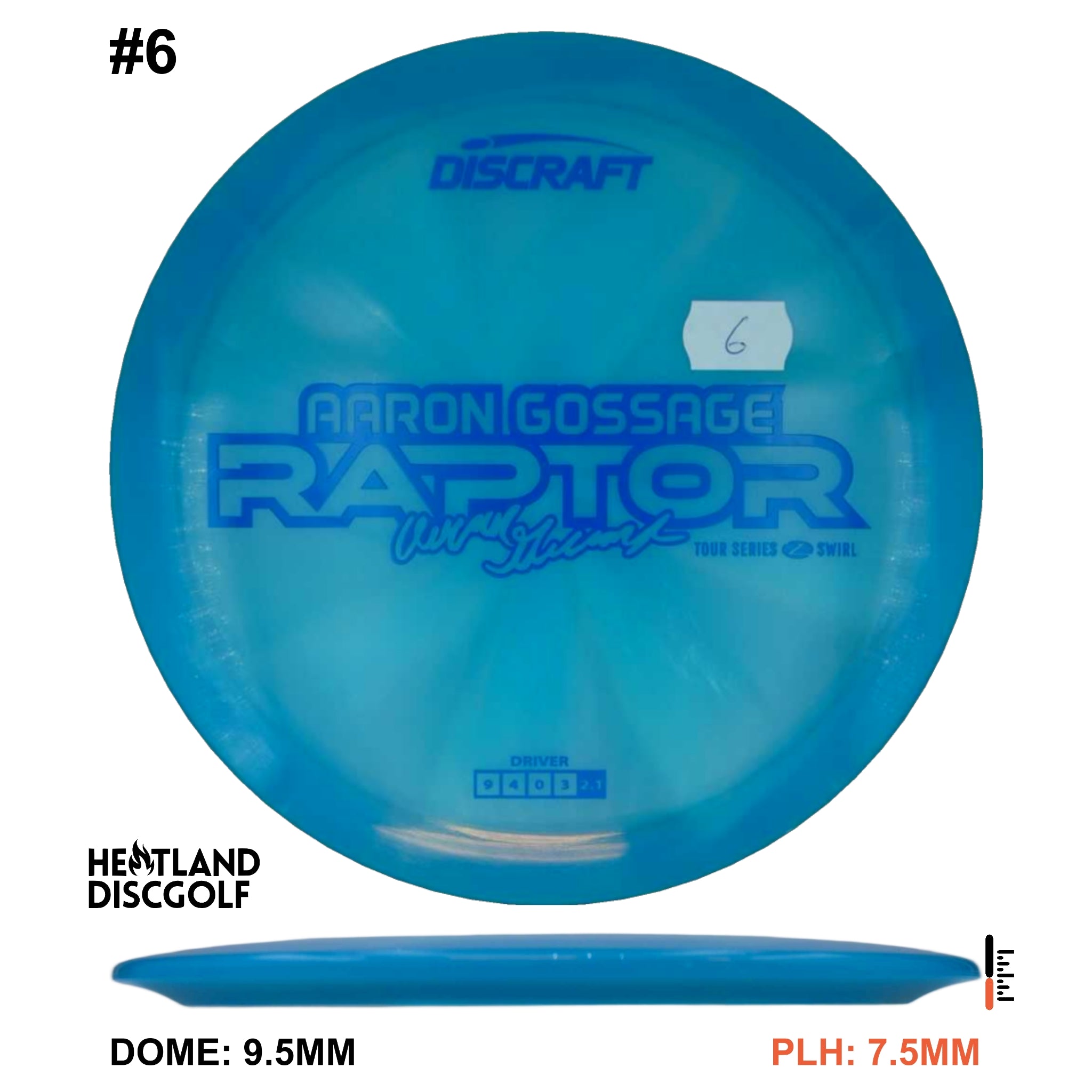 Z Swirl Raptor - Aaron Gossage Tour Series 2025