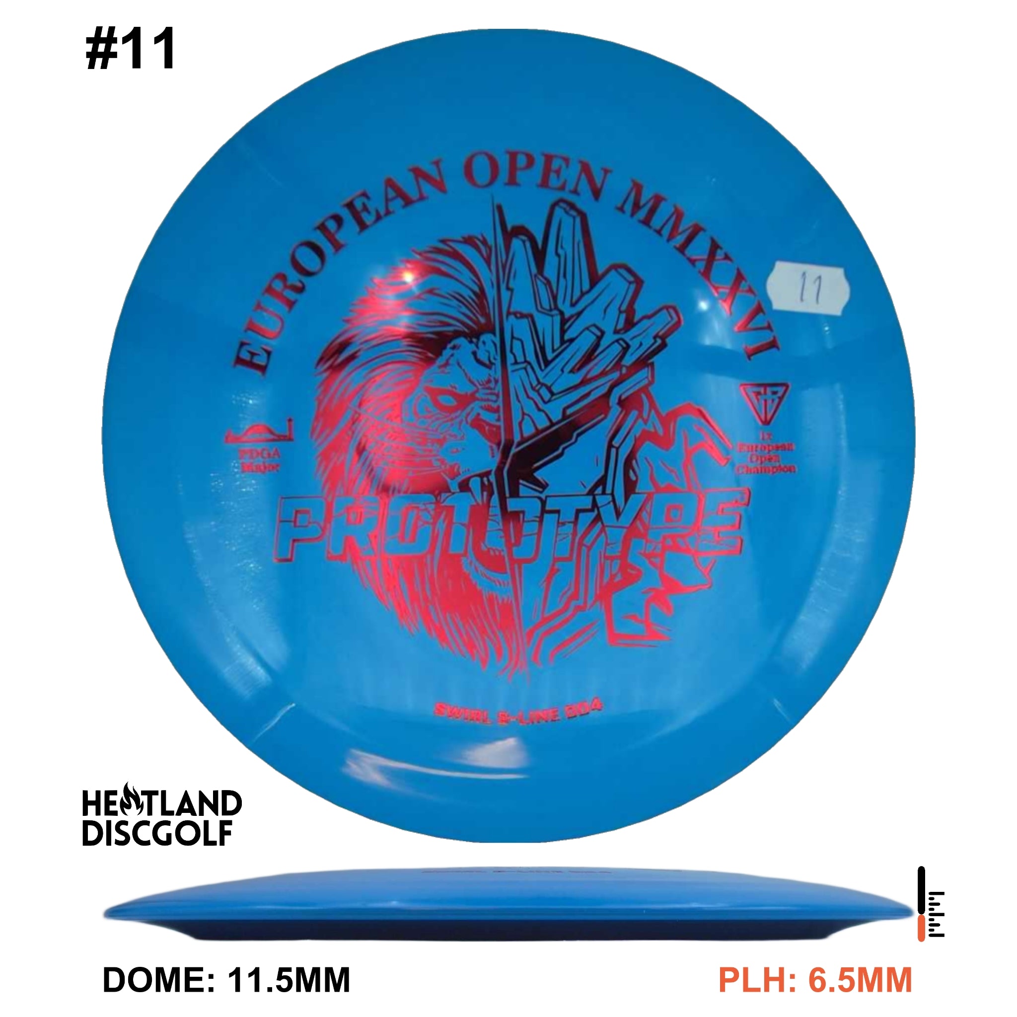 S-Line Swirl DD4 - European Open 2026 Fundraiser