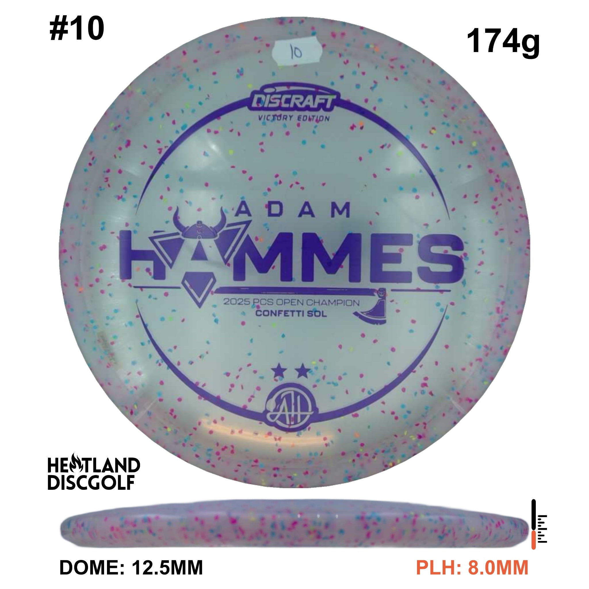 Z Confetti Sol - Adam Hammes 2025 PCS Open Champion
