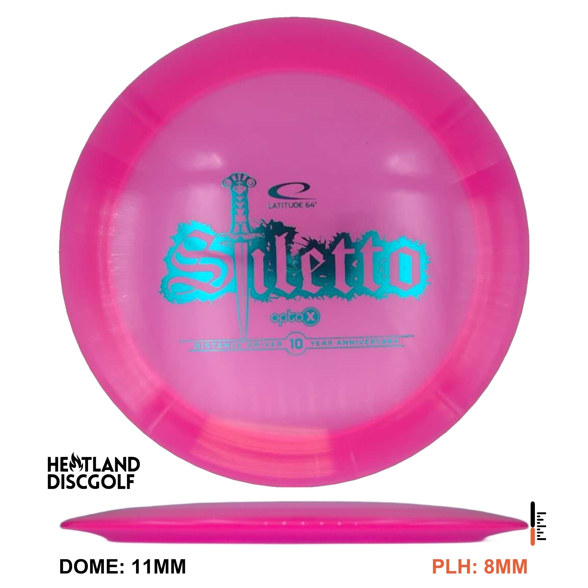 Opto -X Stiletto 10 Year  Anniversary
