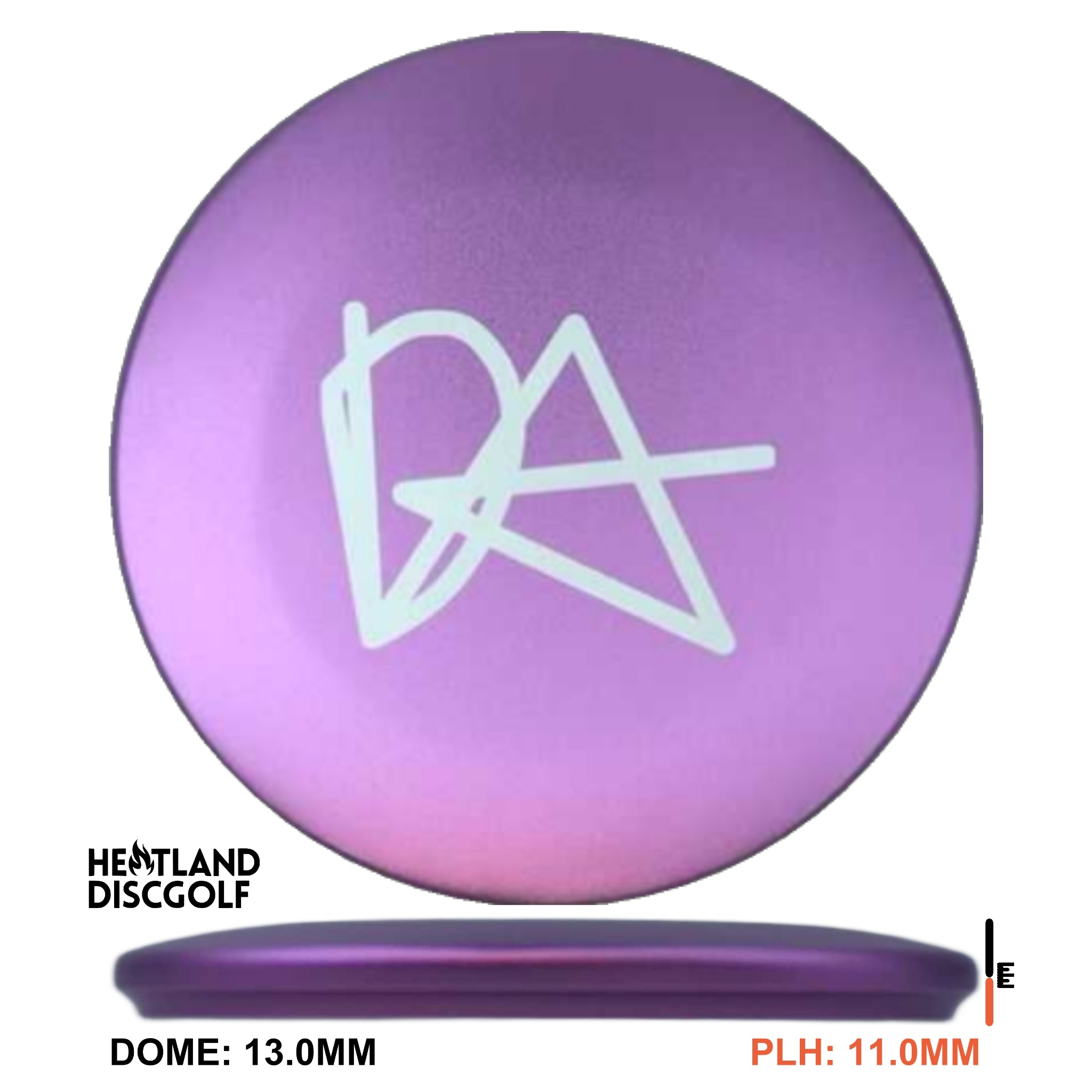 Dennis Augustsson - Discgolf Metal Mini-Marker