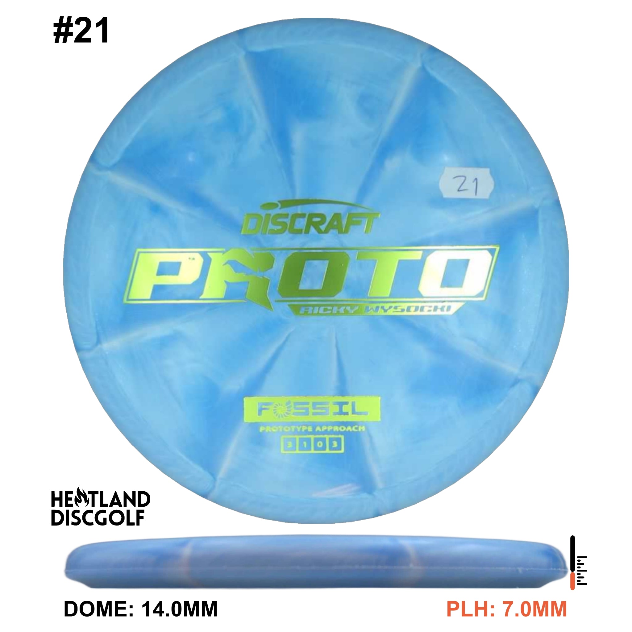 CT Swirl Fossil - Ricky Wysocki Prototype