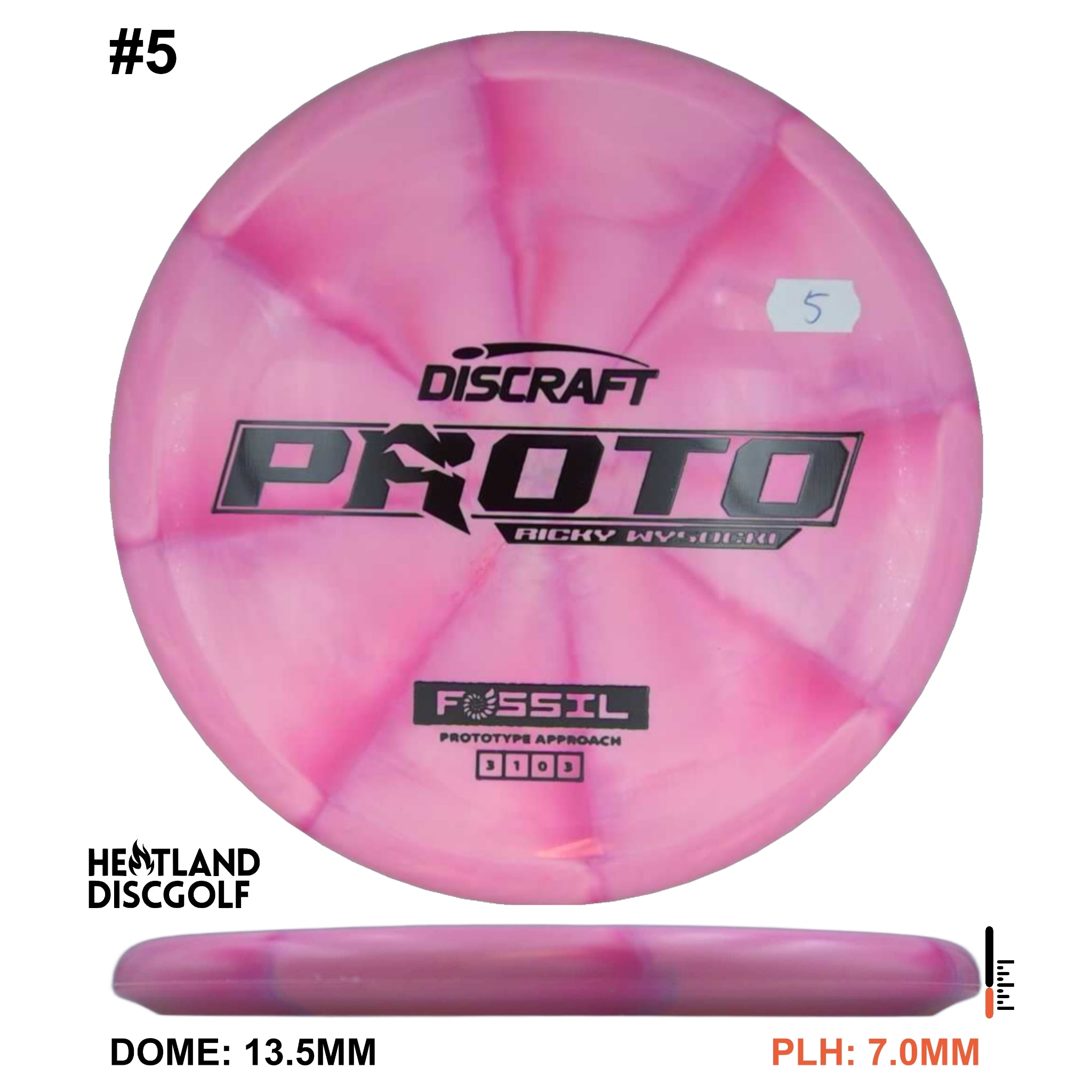 CT Swirl Fossil - Ricky Wysocki Prototype