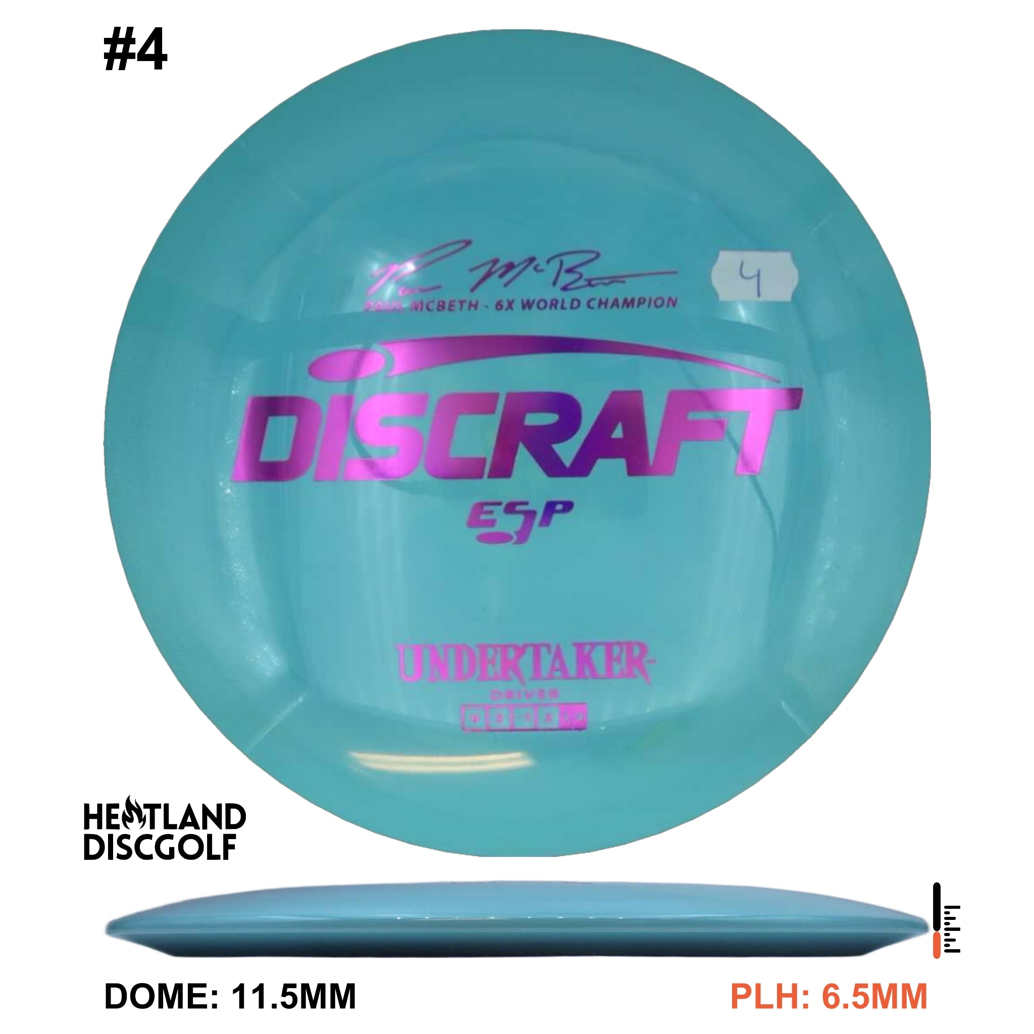 ESP Undertaker - Paul McBeth 6x