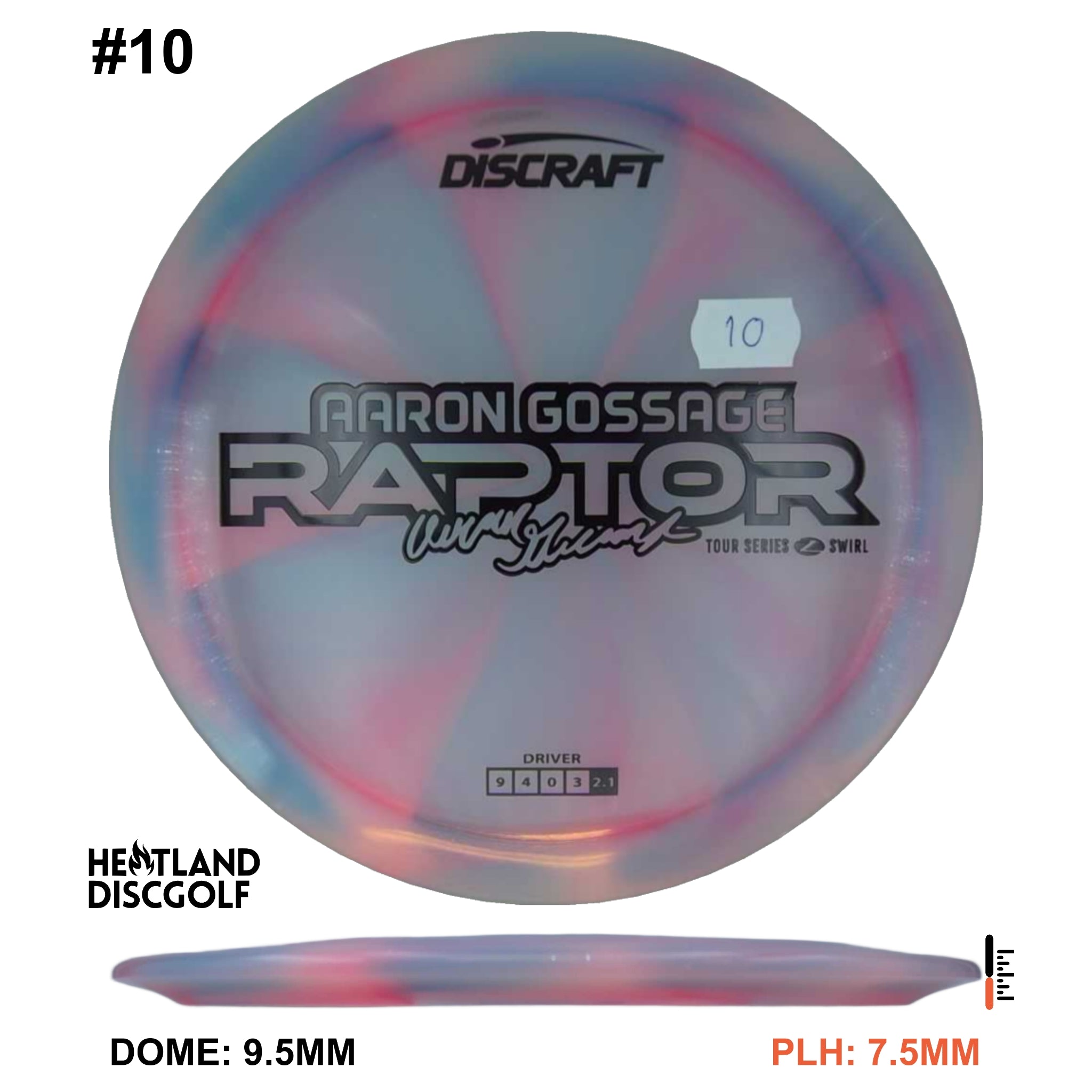 Z Swirl Raptor - Aaron Gossage Tour Series 2025