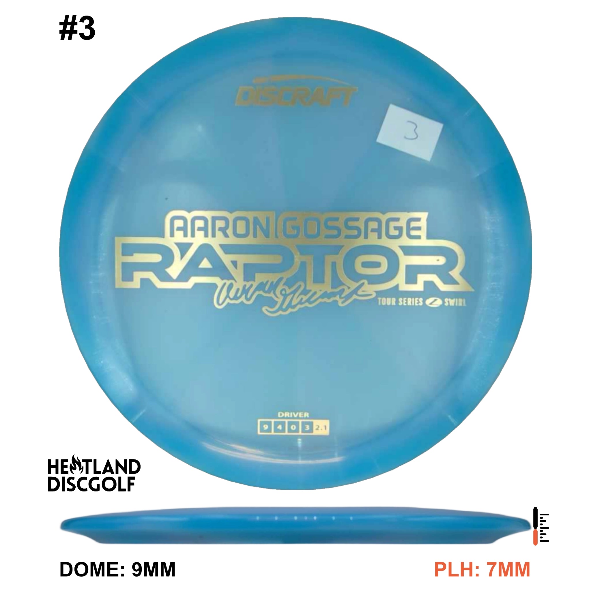 Z Swirl Raptor - Aaron Gossage Tour Series 2025